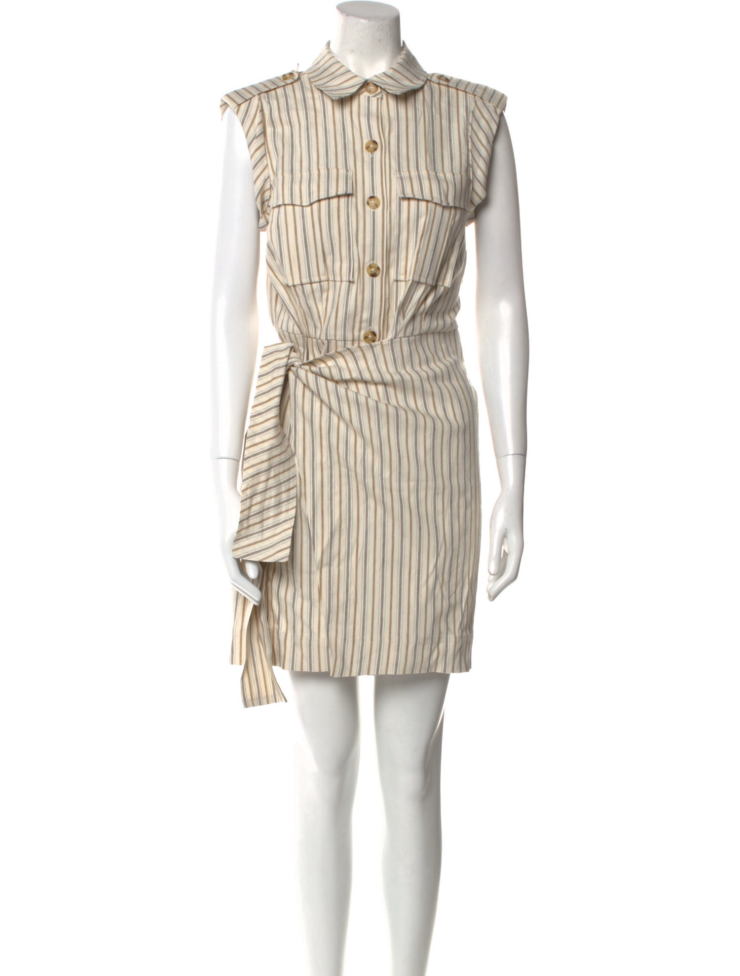 Derek Lam 10 Crosby Striped Mini Dress