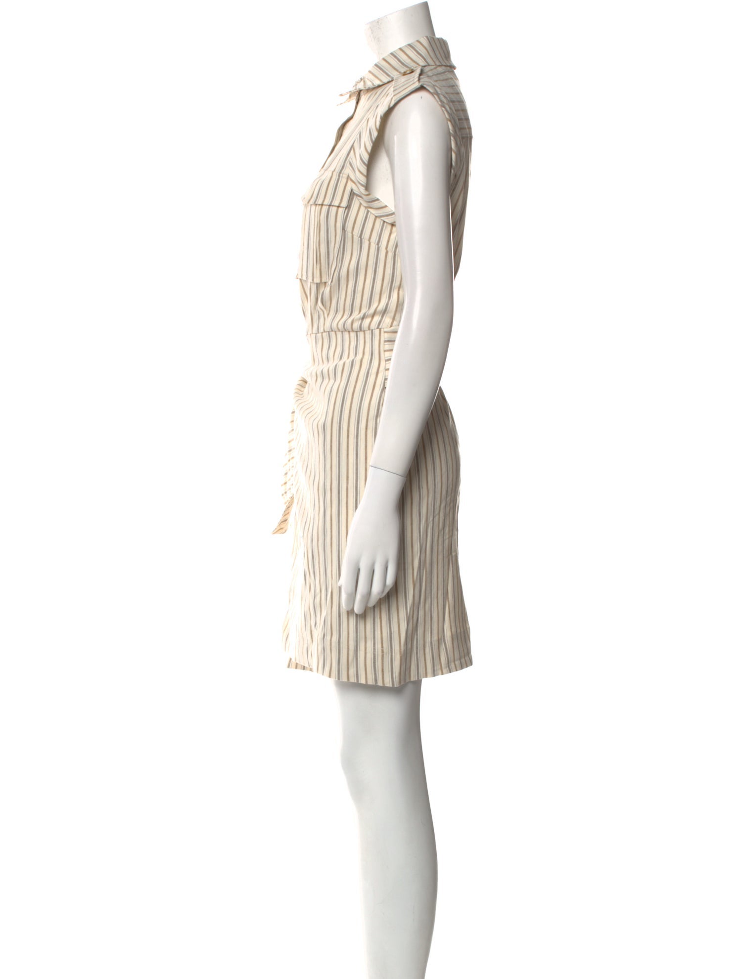 Derek Lam 10 Crosby Striped Mini Dress