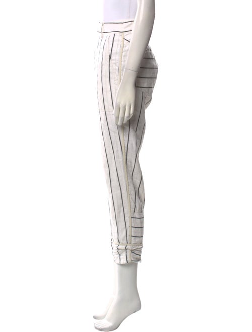 Derek Lam 10 Crosby Linen Straight Leg Pants