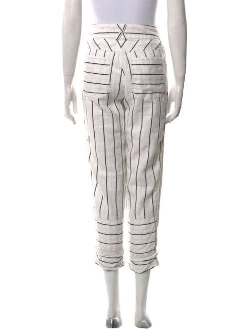 Derek Lam 10 Crosby Linen Straight Leg Pants