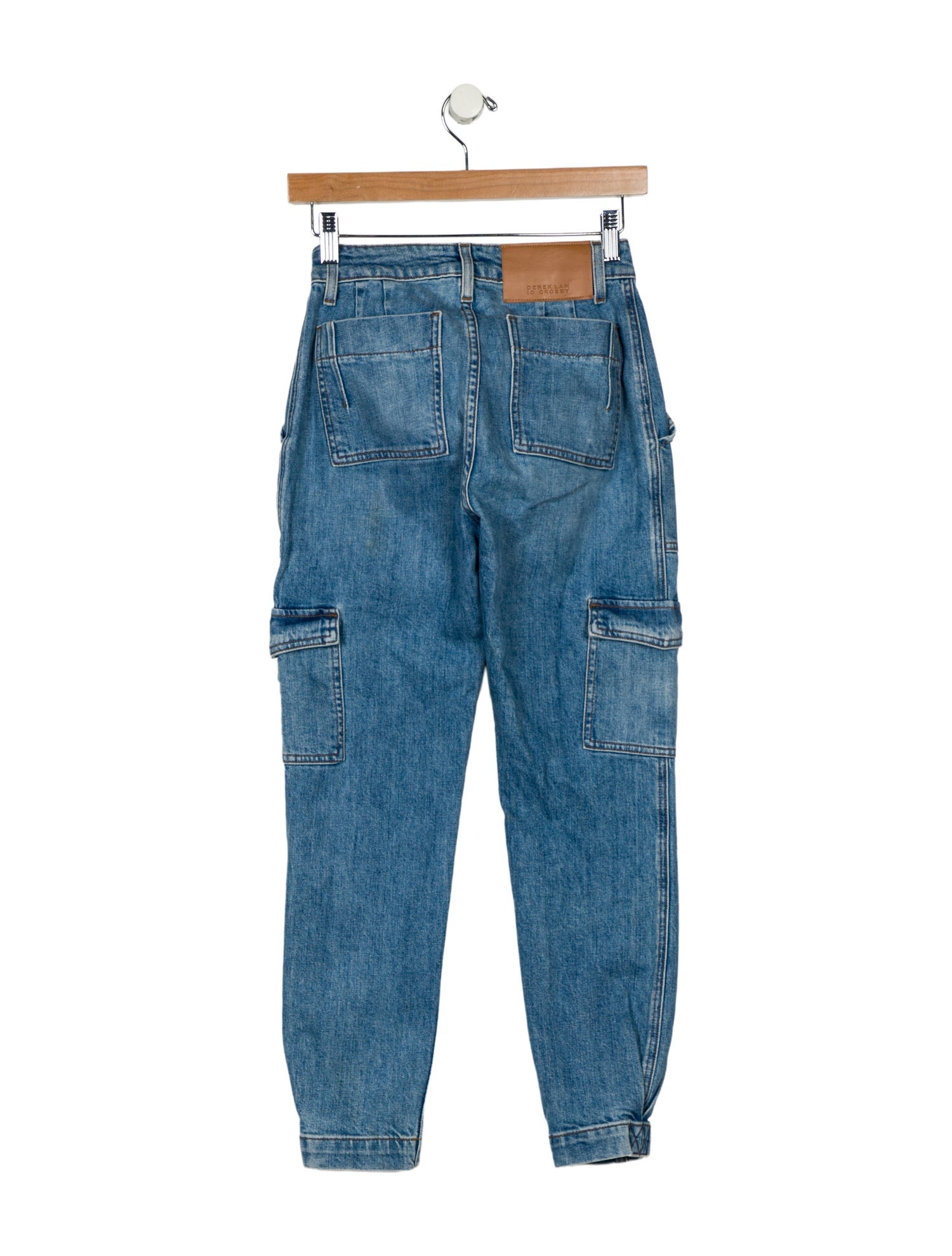 Derek Lam 10 Crosby Mid-Rise Skinny Leg Jeans