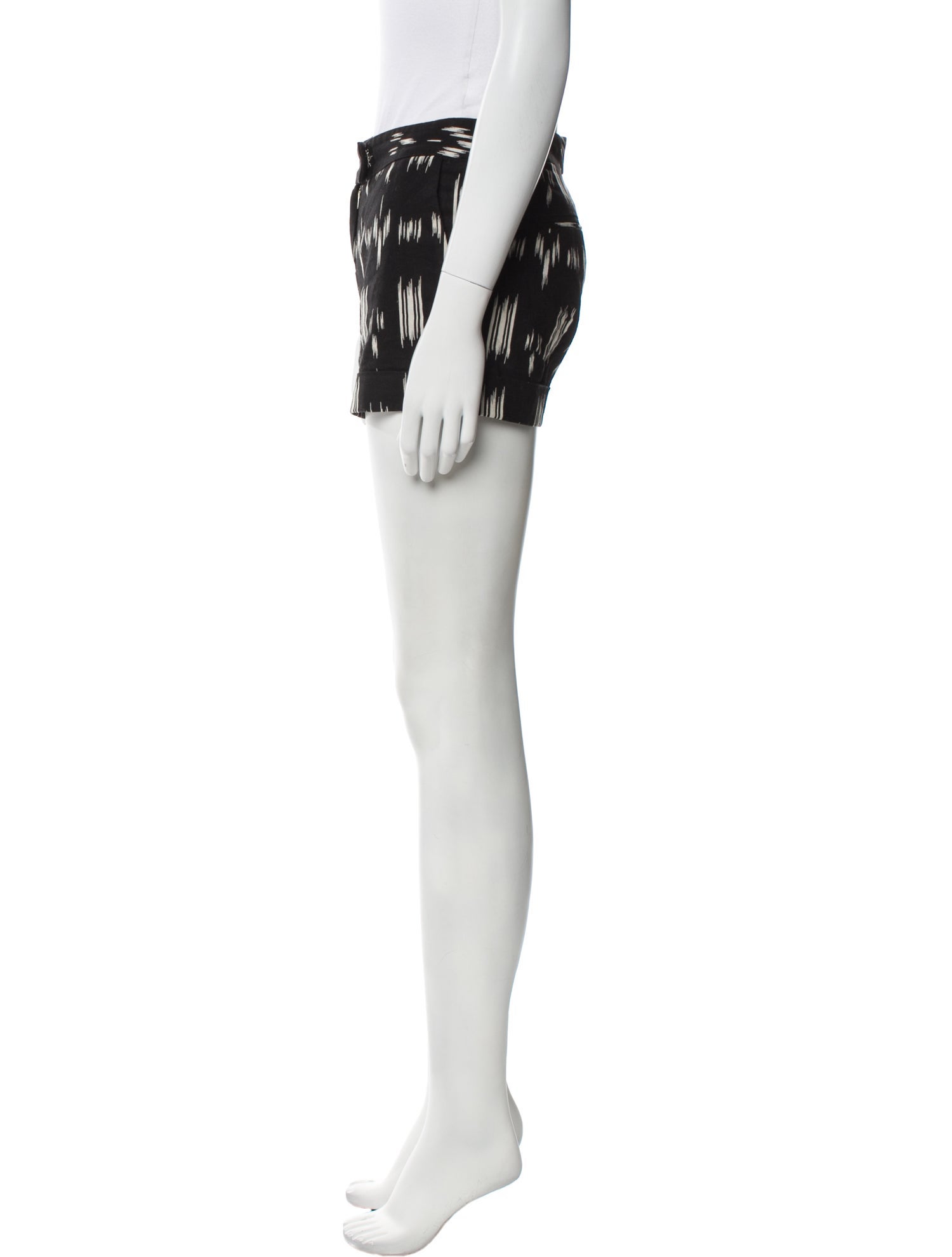 Derek Lam 10 Crosby Linen Mini Shorts