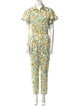 Derek Lam 10 Crosby Floral Print Jumpsuit