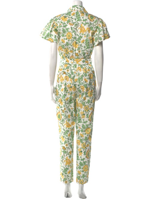 Derek Lam 10 Crosby Floral Print Jumpsuit