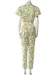 Derek Lam 10 Crosby Floral Print Jumpsuit