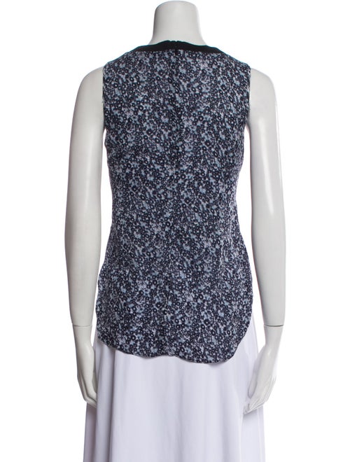 Derek Lam 10 Crosby Silk Striped Top