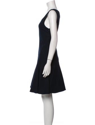 Derek Lam 10 Crosby Scoop Neck Knee-Length Dress