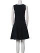 Derek Lam 10 Crosby Scoop Neck Knee-Length Dress