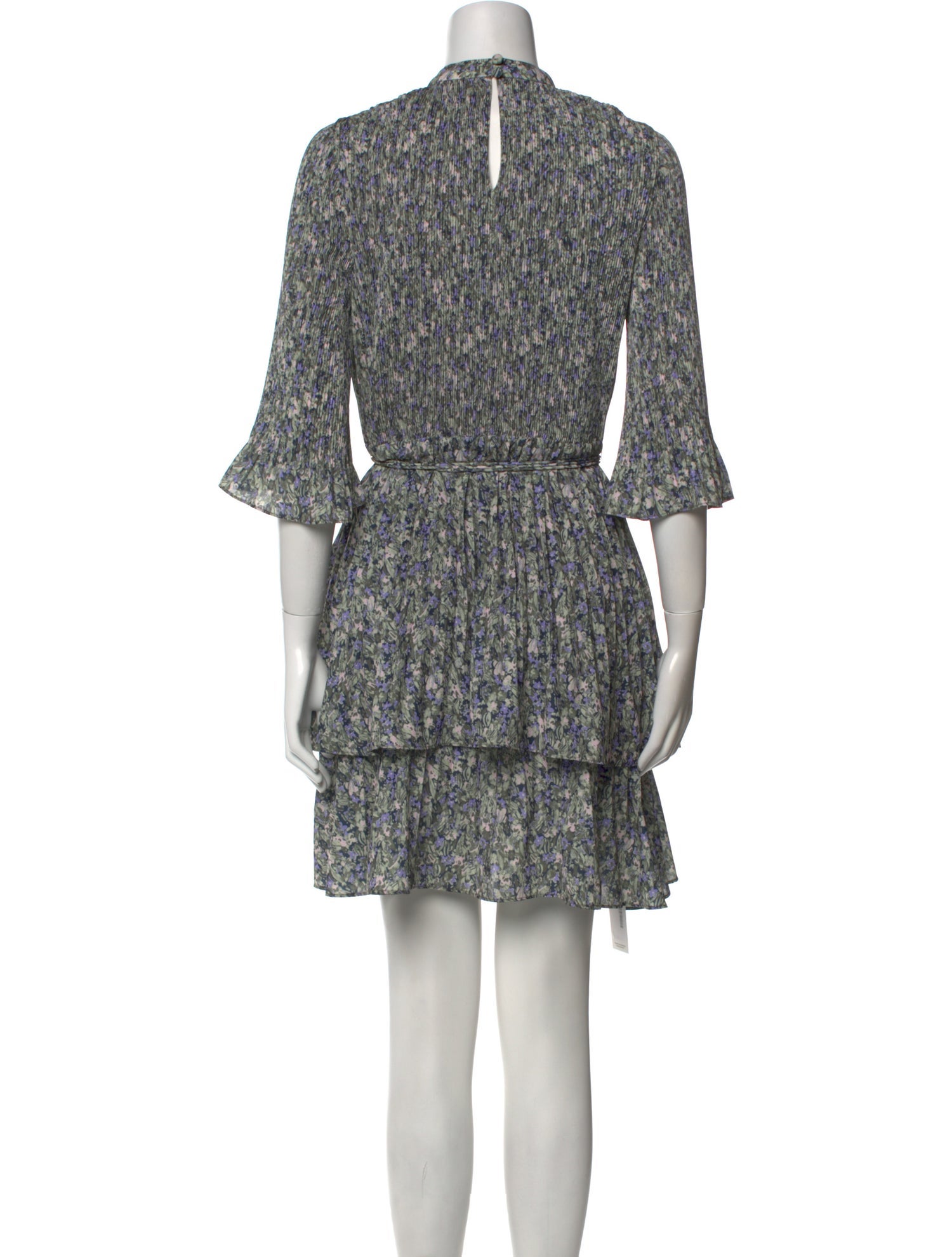 Derek Lam 10 Crosby Floral Print Mini Dress