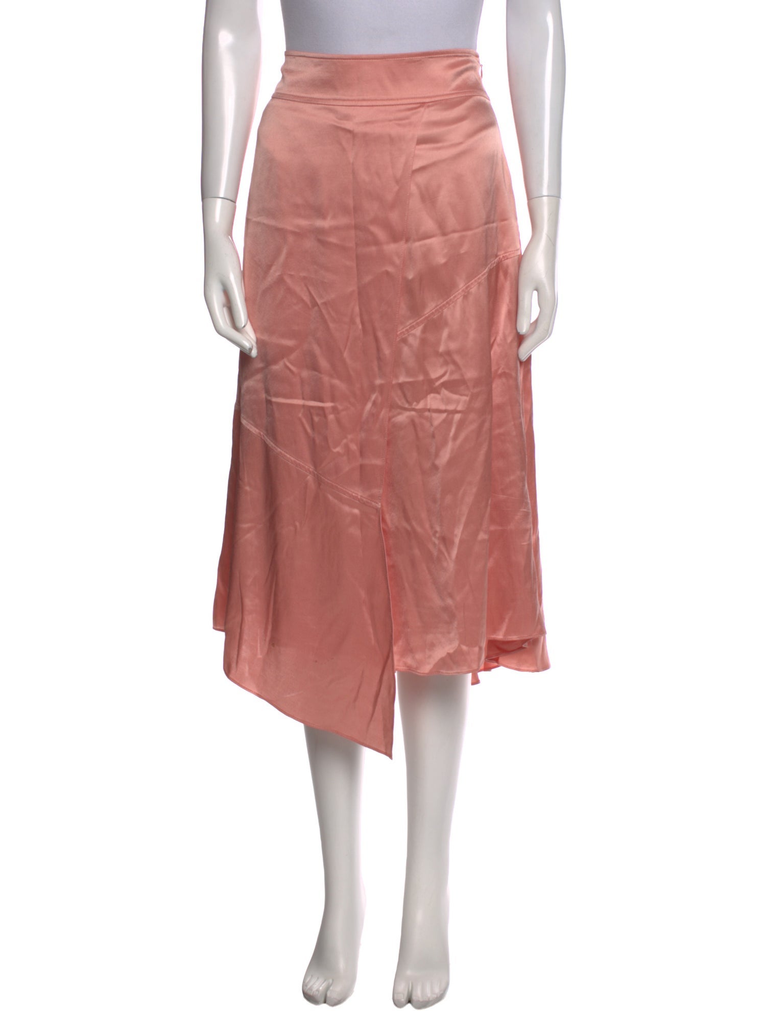 Derek Lam 10 Crosby Ruffle Embellishment Knee-Length Skirt