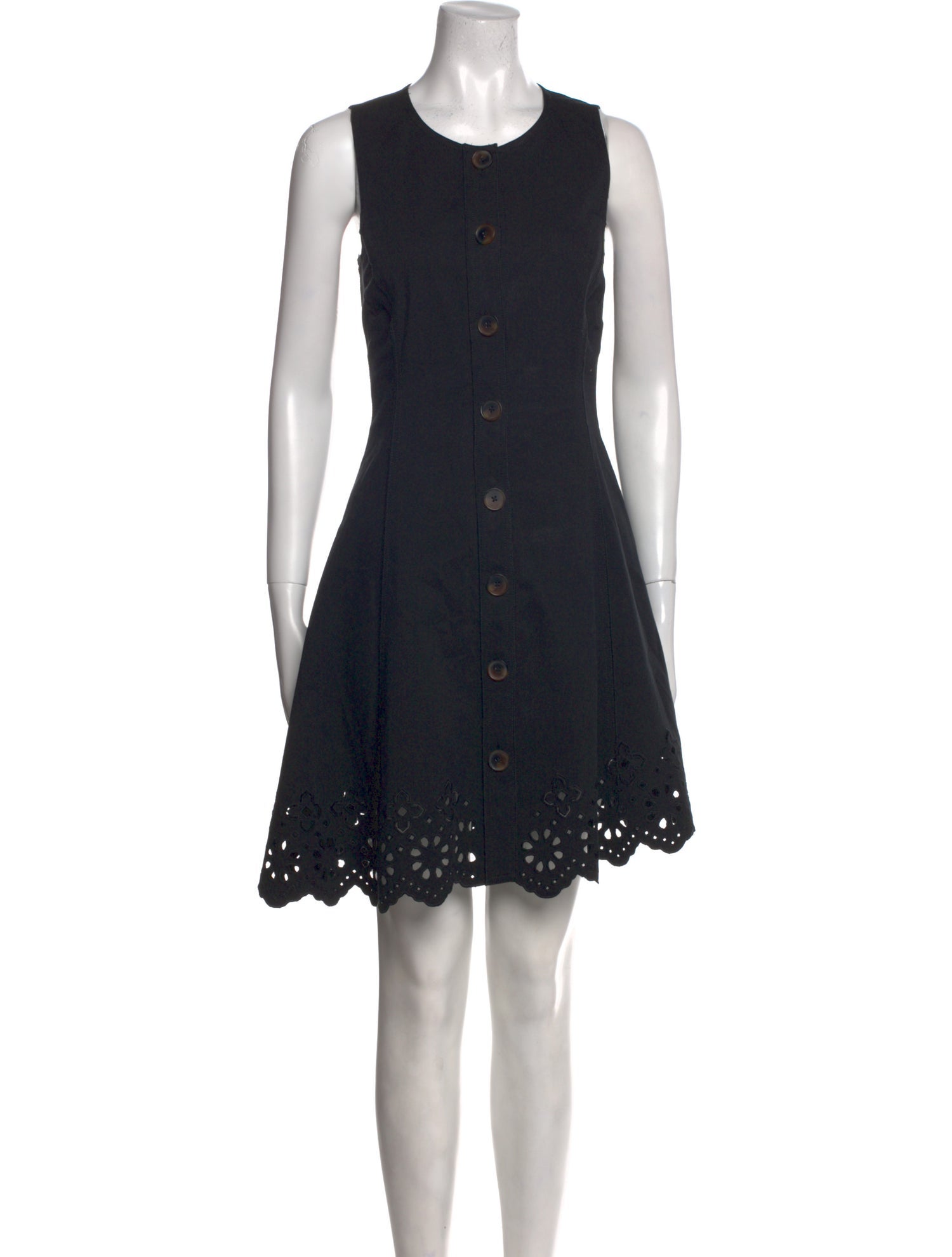 Derek Lam 10 Crosby Crew Neck Mini Dress