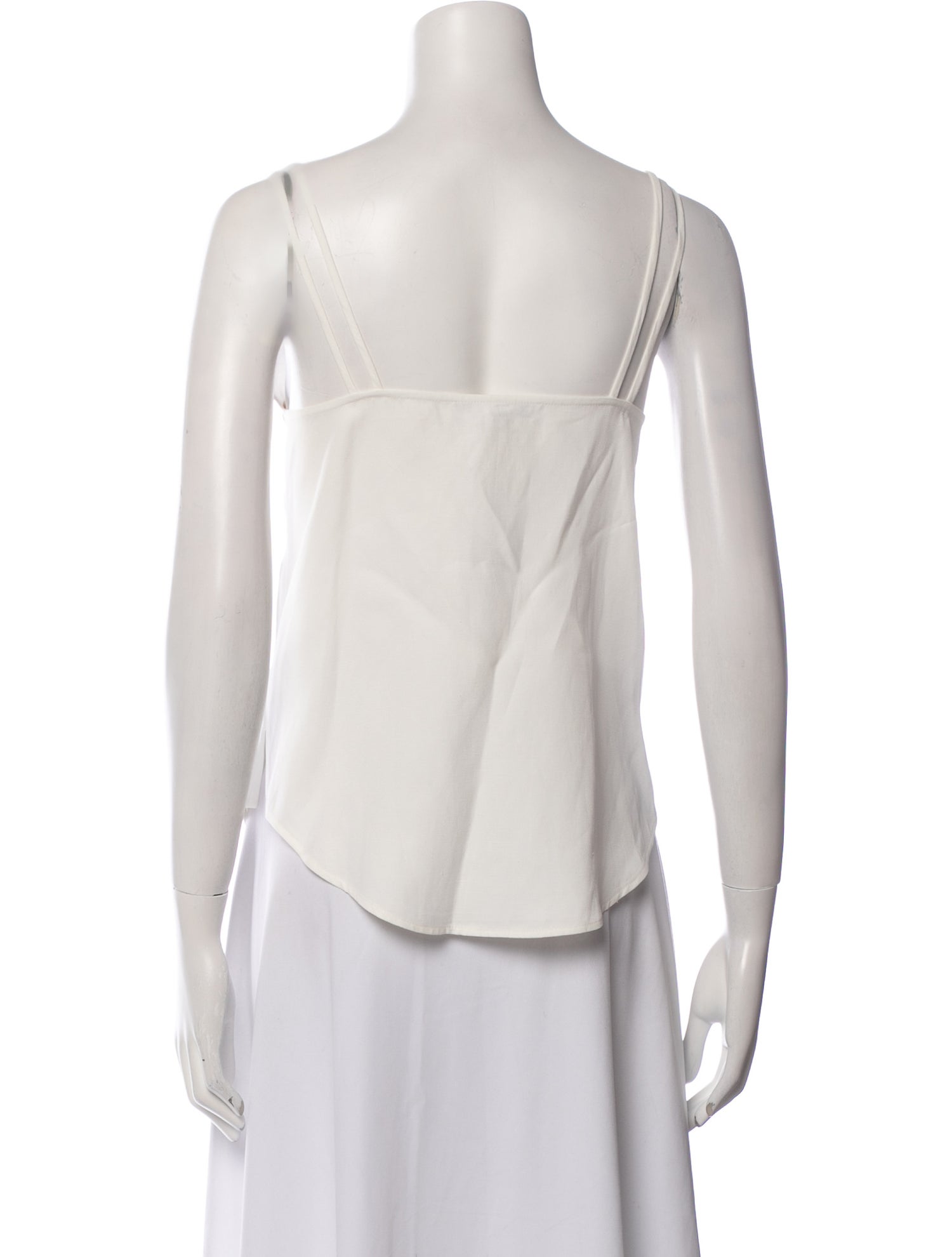 Derek Lam 10 Crosby V-Neck Sleeveless Top