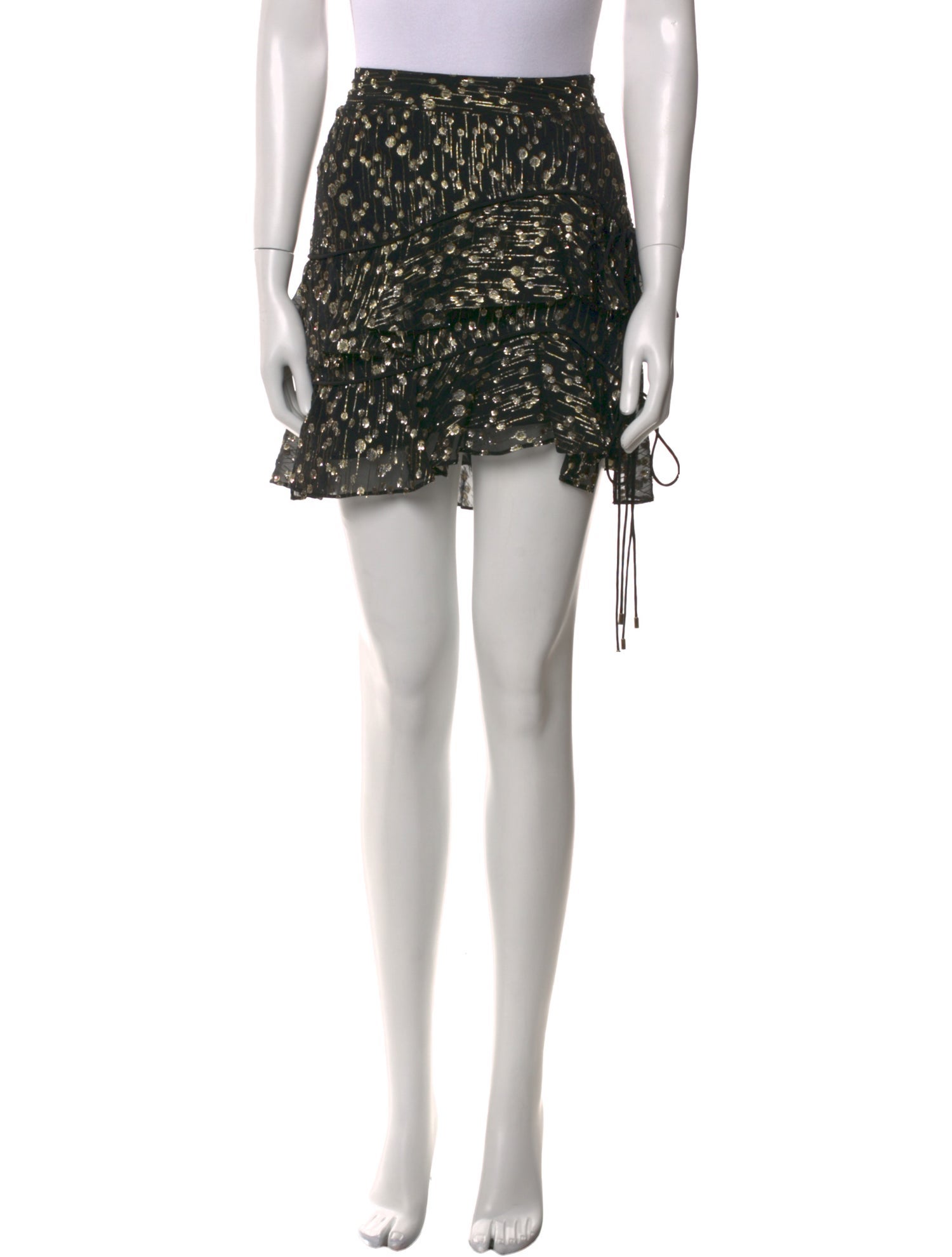 Derek Lam 10 Crosby Silk Mini Skirt