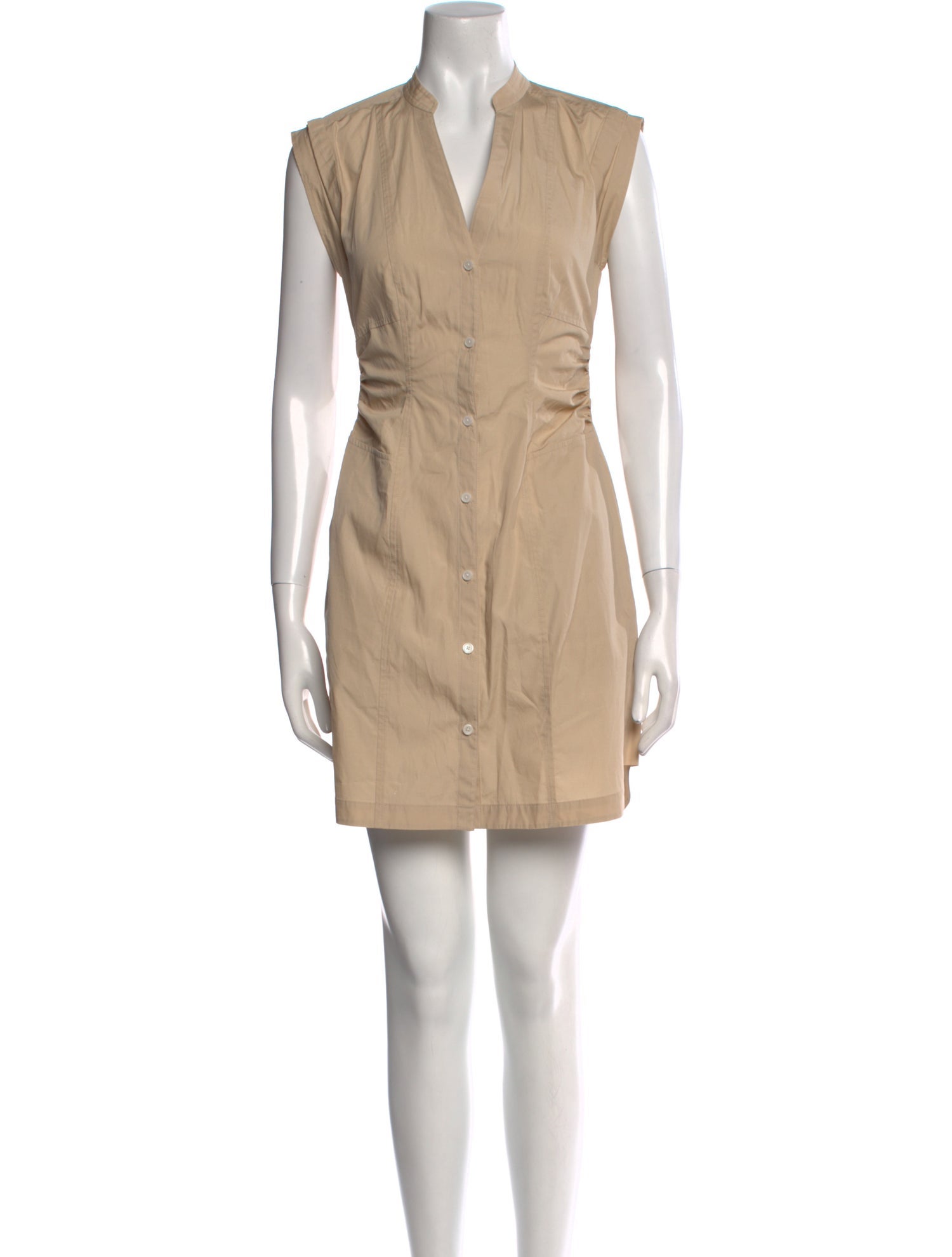 Derek Lam 10 Crosby V-Neck Mini Dress