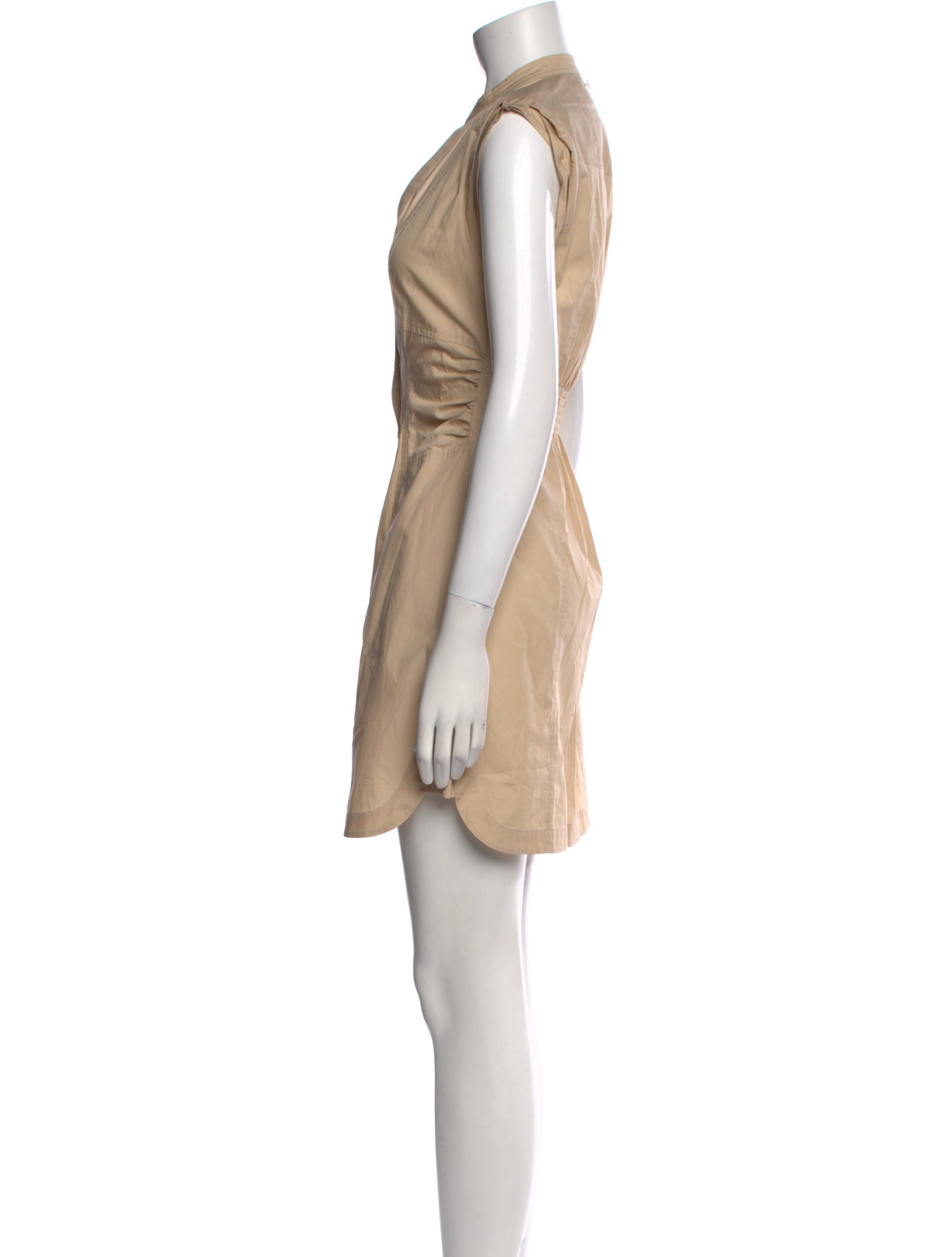 Derek Lam 10 Crosby V-Neck Mini Dress