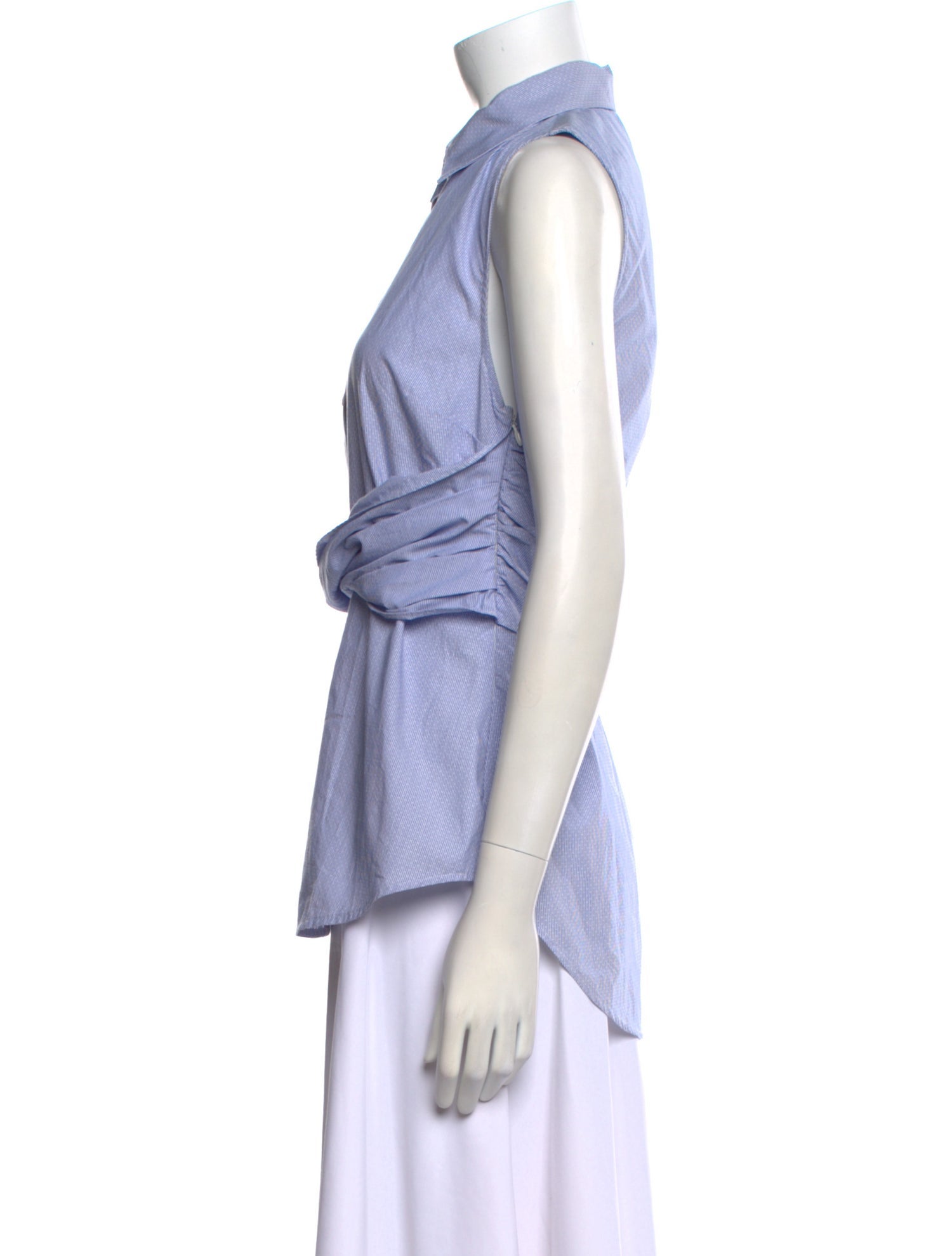 Derek Lam 10 Crosby Sleeveless Button-Up Top w/ Tags