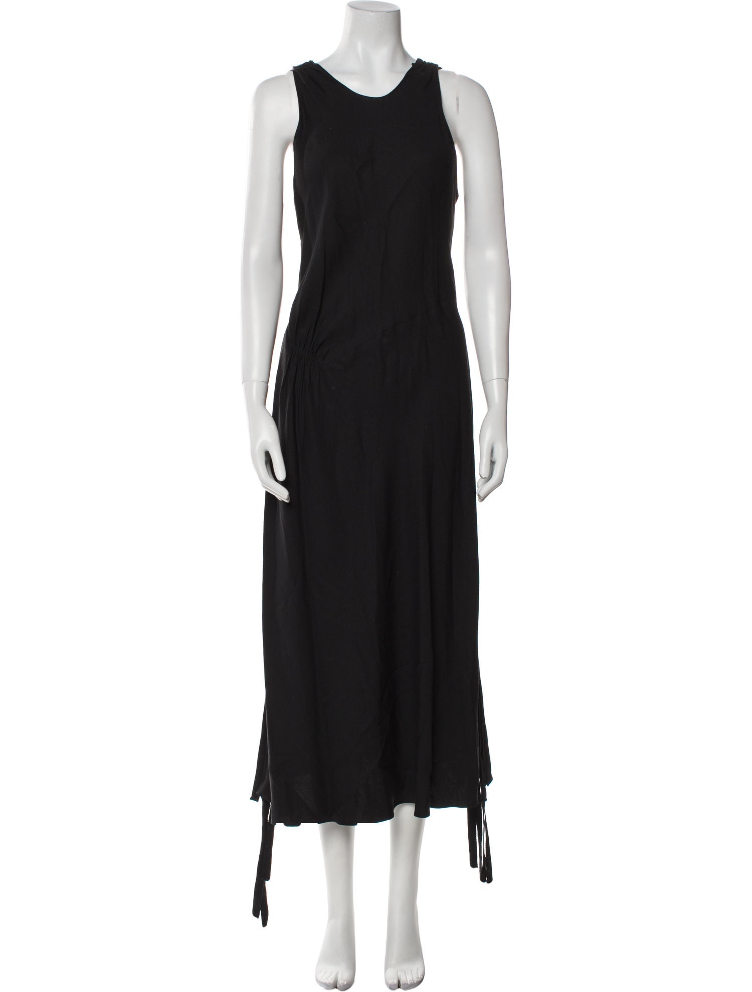 Derek Lam 10 Crosby Scoop Neck Long Dress