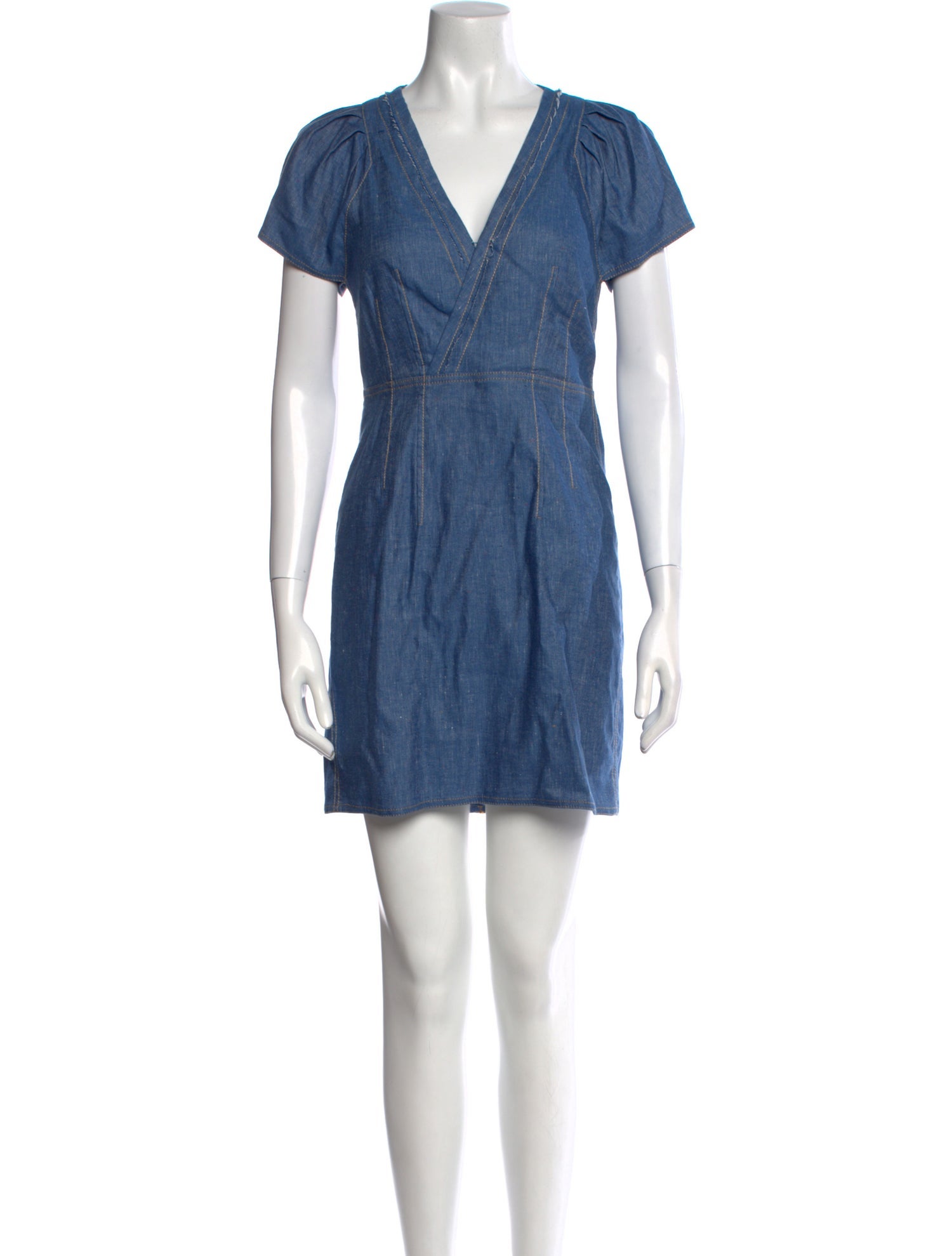Derek Lam 10 Crosby Linen Mini Dress