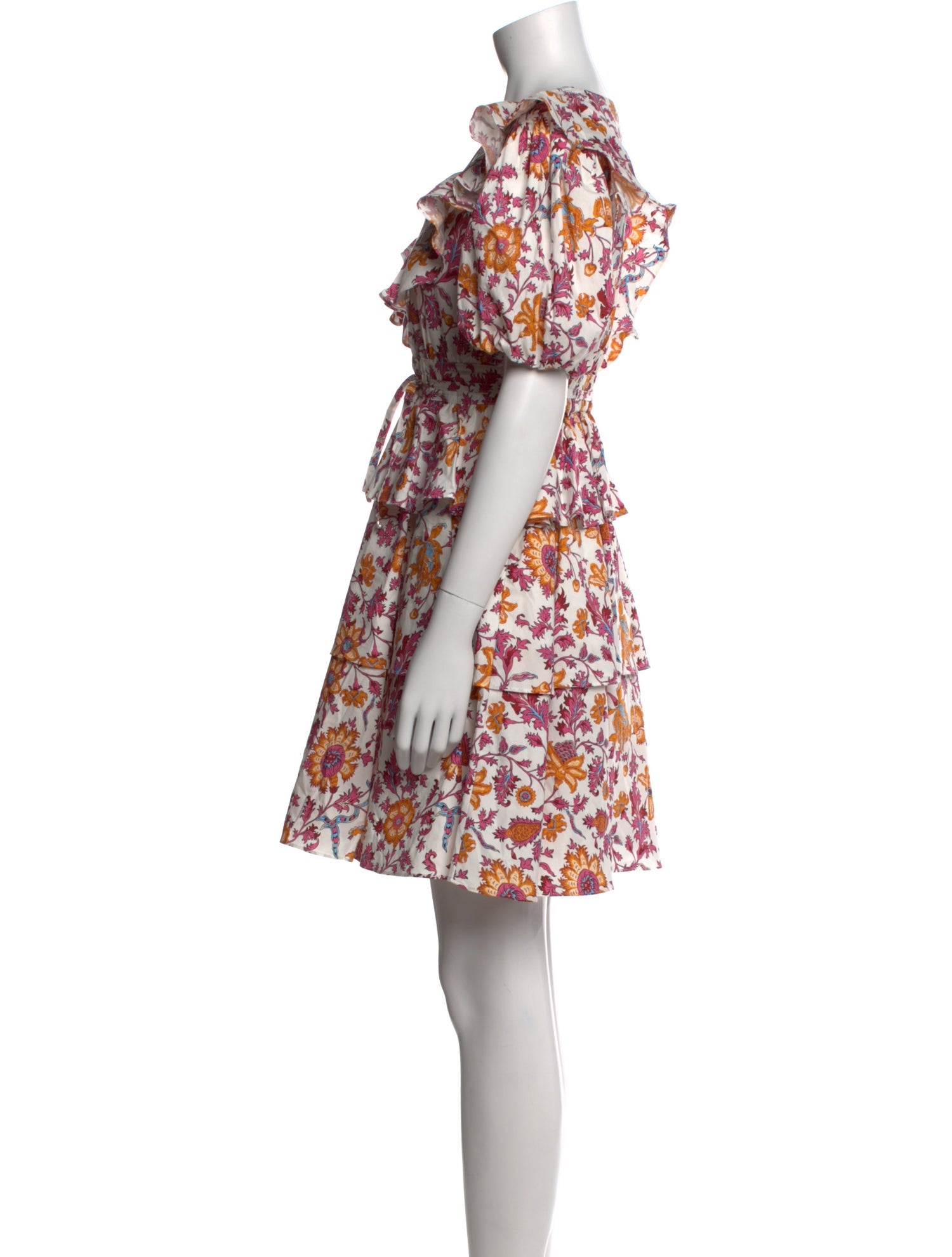 Derek Lam 10 Crosby Floral Print Mini Dress