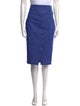 Derek Lam 10 Crosby Linen Knee-Length Skirt