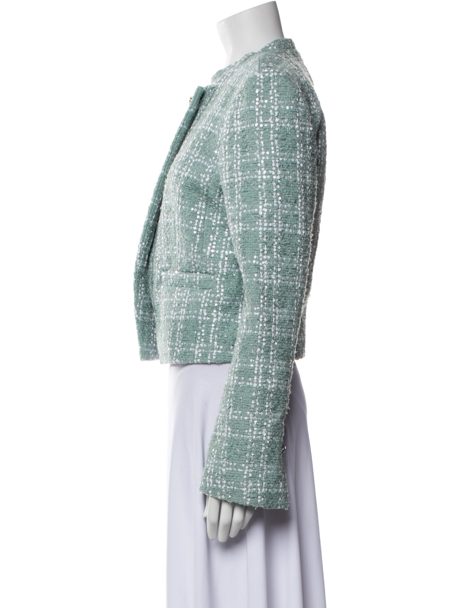 Derek Lam 10 Crosby Tweed Pattern Jacket