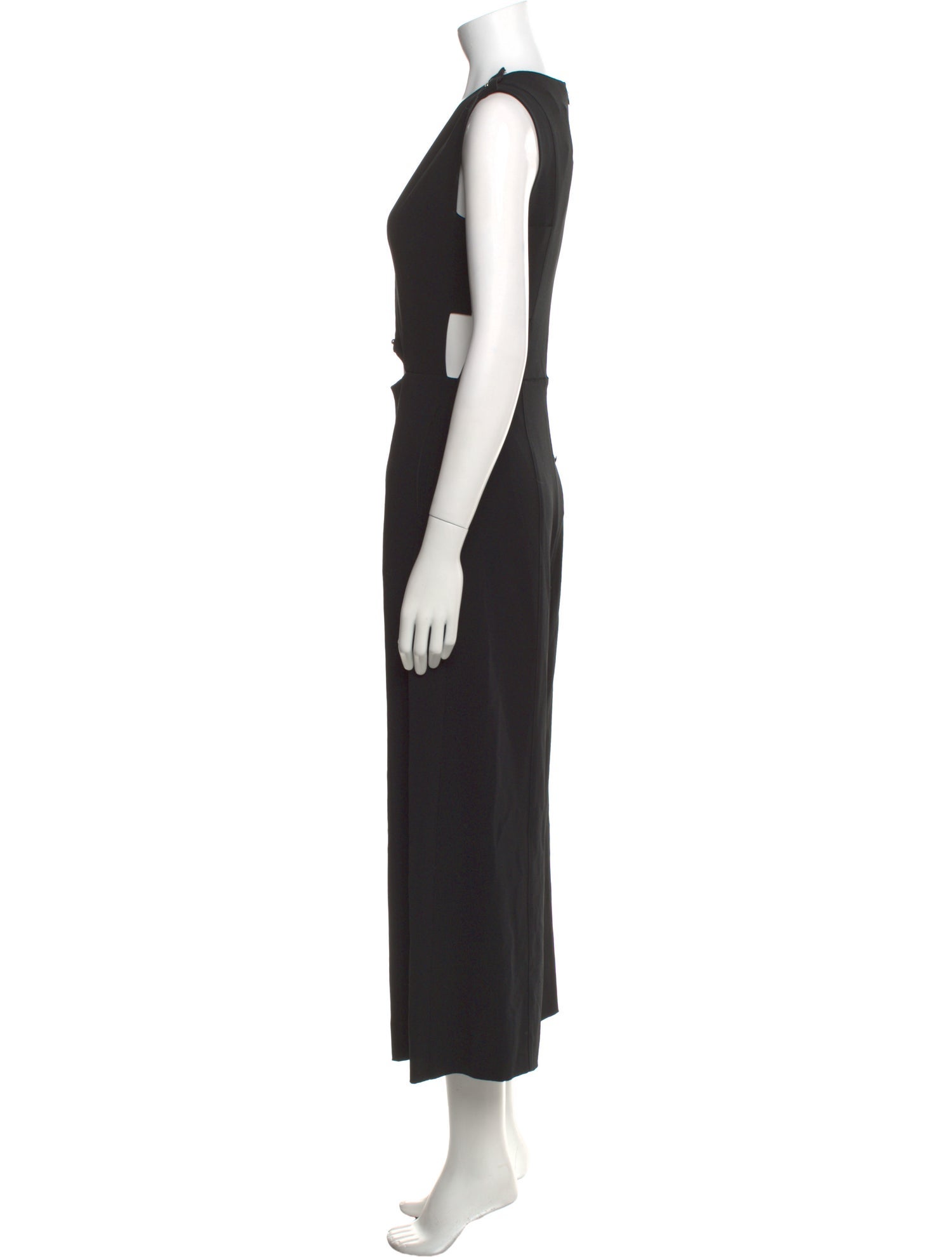 Derek Lam 10 Crosby Plunge Neckline Jumpsuit