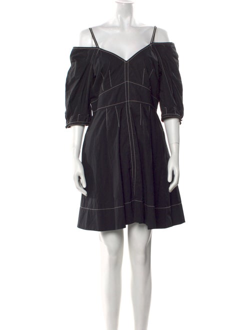 Derek Lam 10 Crosby Off-The-Shoulder Mini Dress