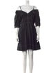 Derek Lam 10 Crosby Off-The-Shoulder Mini Dress