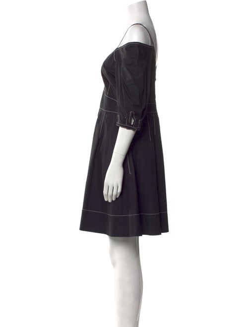 Derek Lam 10 Crosby Off-The-Shoulder Mini Dress