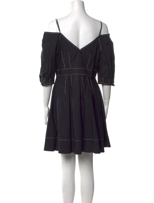 Derek Lam 10 Crosby Off-The-Shoulder Mini Dress