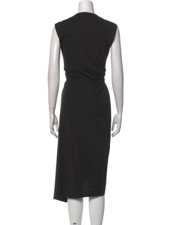 Derek Lam 10 Crosby Crew Neck Midi Length Dress