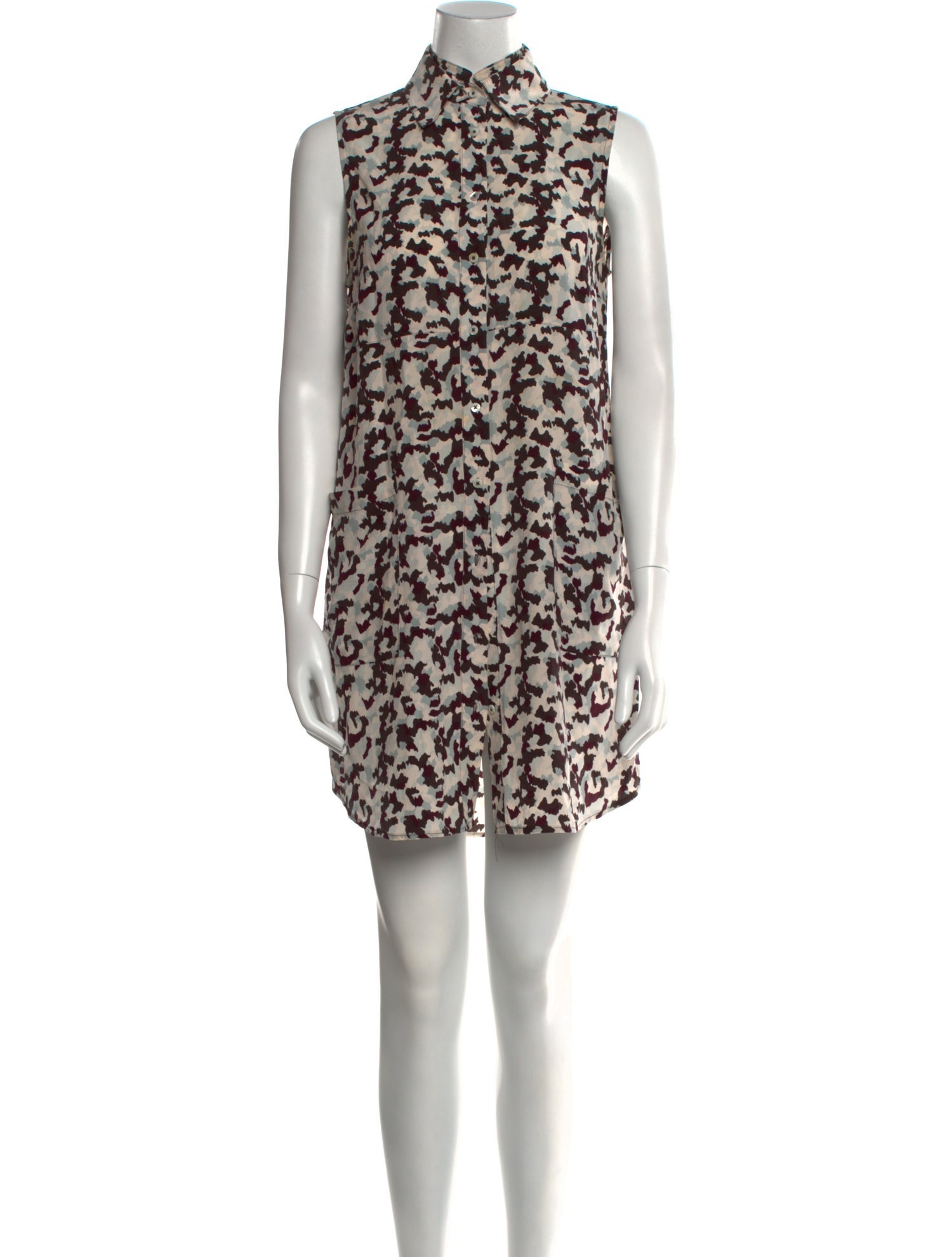 Derek Lam 10 Crosby Silk Mini Dress