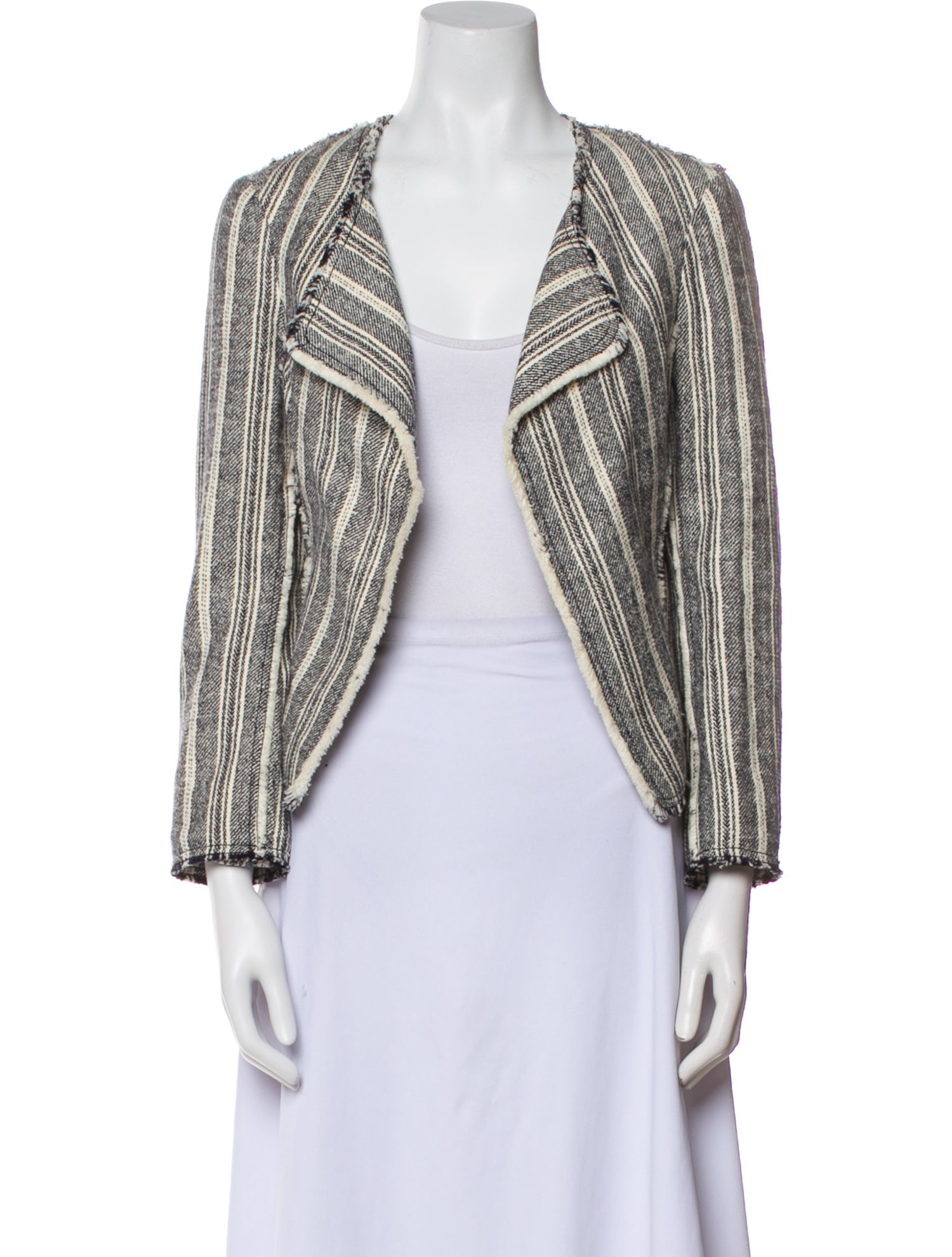 Derek Lam 10 Crosby Striped Evening Jacket