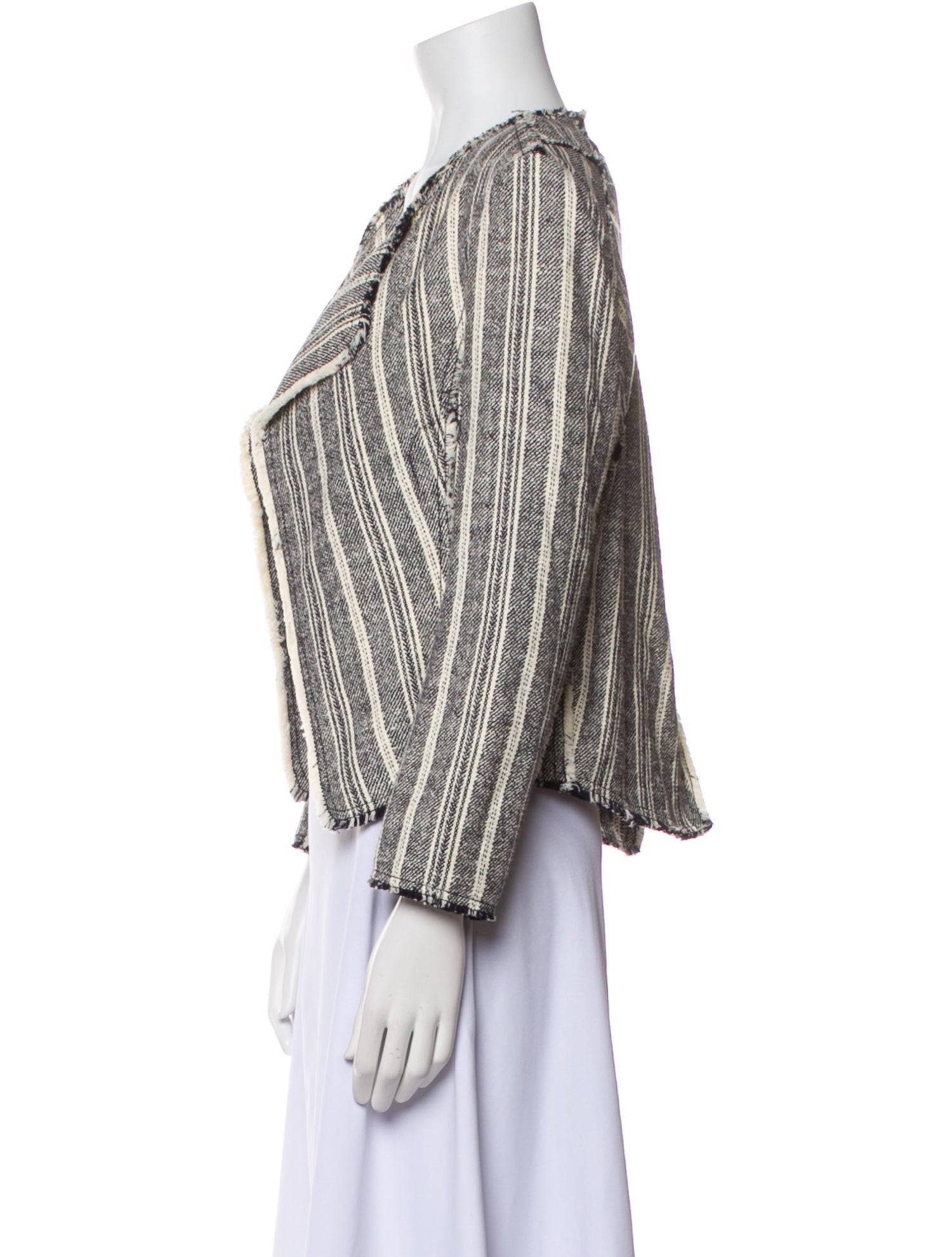 Derek Lam 10 Crosby Striped Evening Jacket