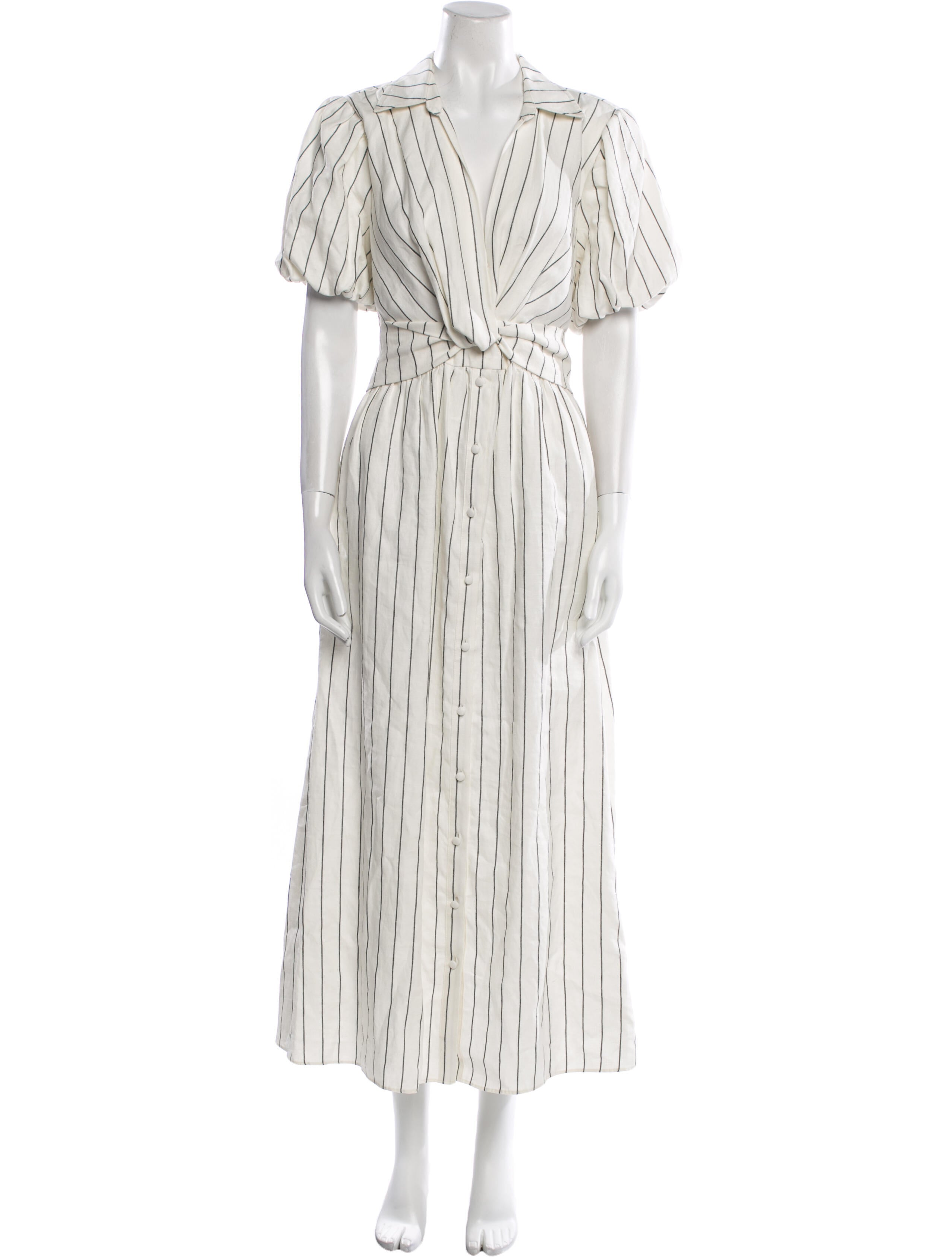 Derek Lam 10 Crosby Linen Long Dress w/ Tags