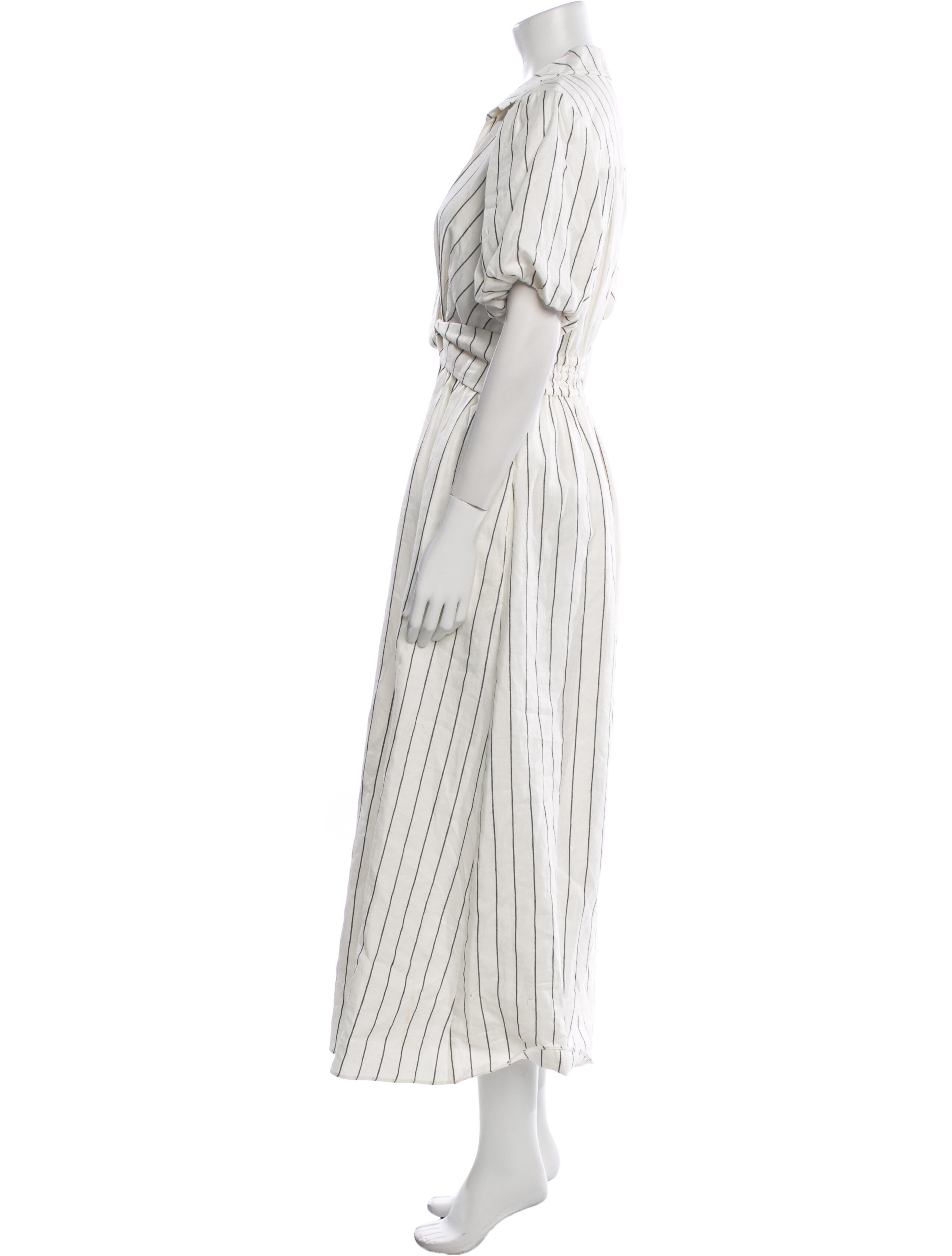 Derek Lam 10 Crosby Linen Long Dress w/ Tags