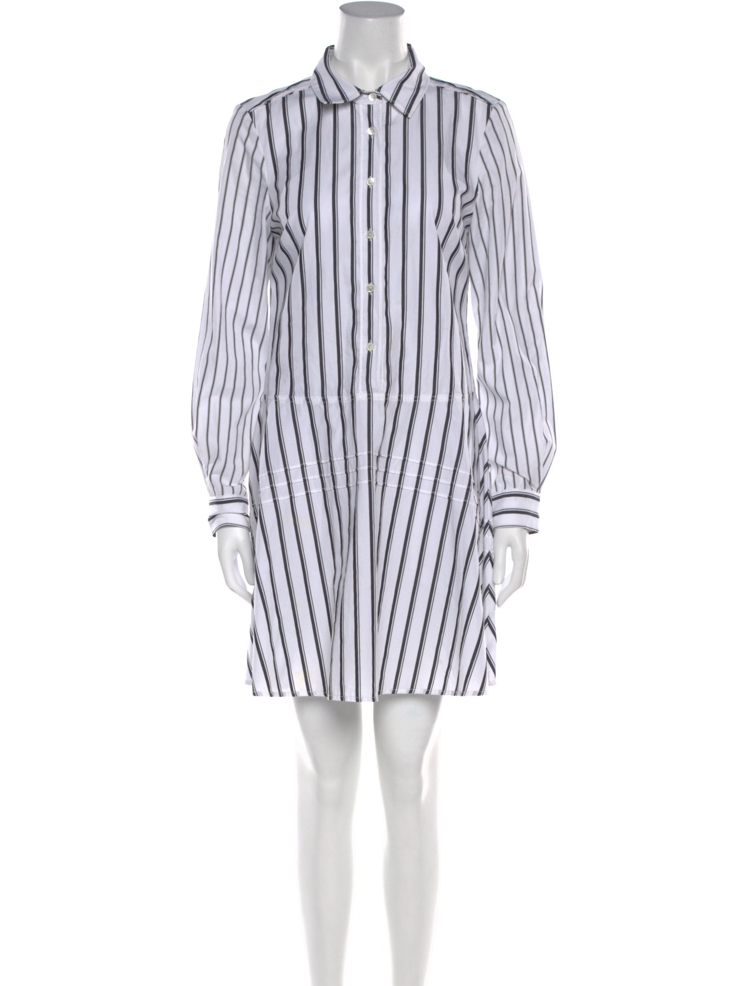 Derek Lam 10 Crosby Striped Mini Dress