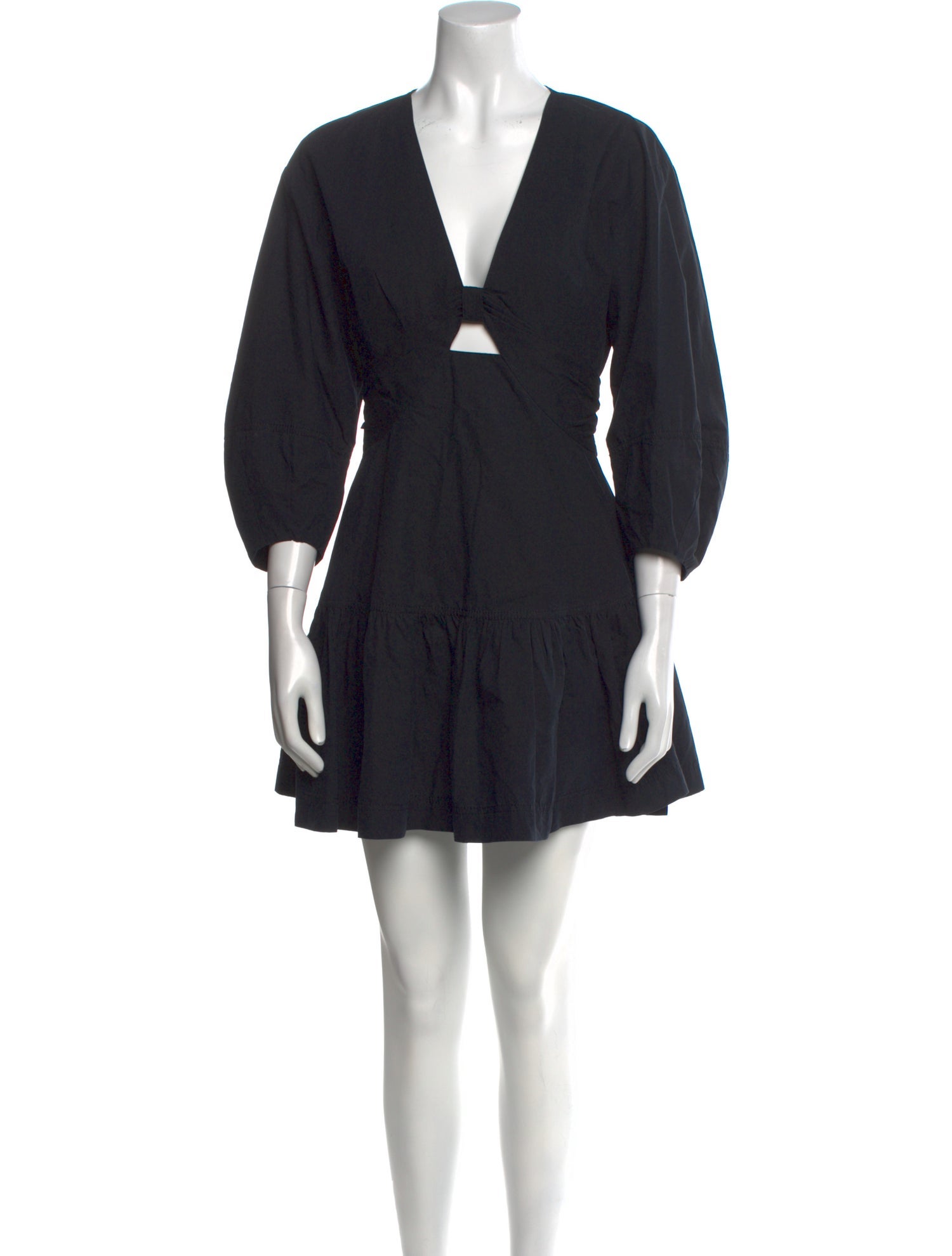 Derek Lam 10 Crosby V-Neck Mini Dress