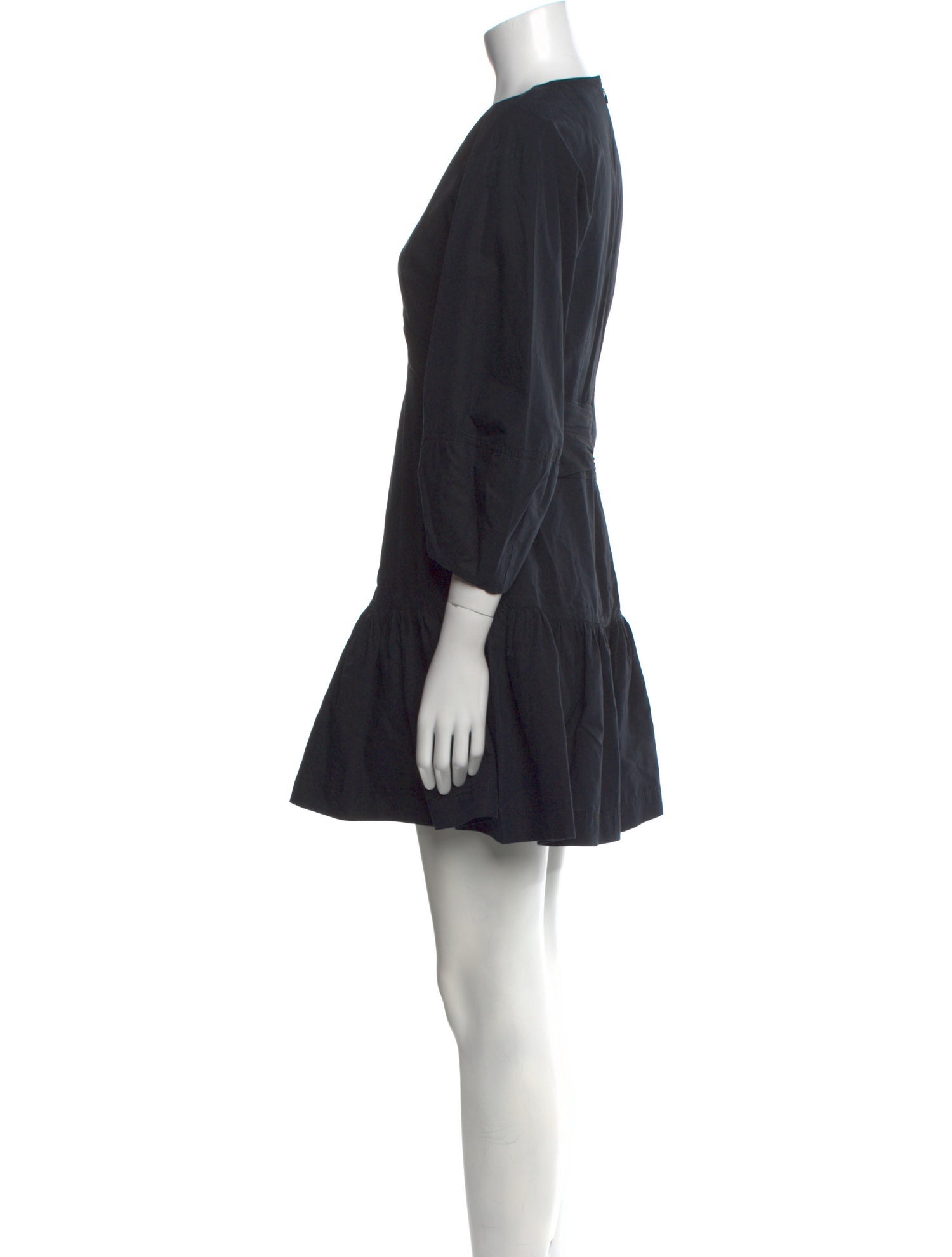 Derek Lam 10 Crosby V-Neck Mini Dress