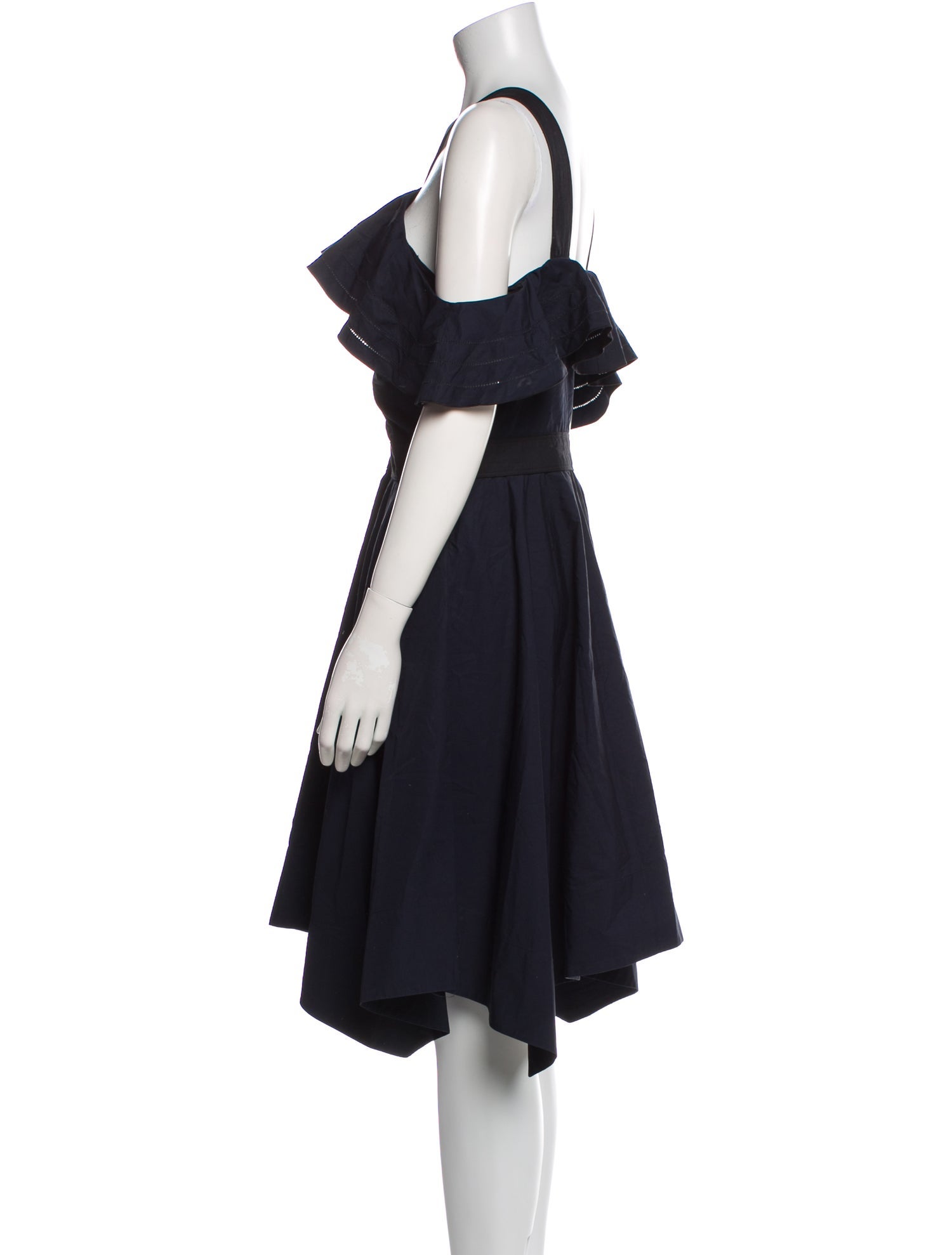 Derek Lam 10 Crosby Halterneck Midi Length Dress