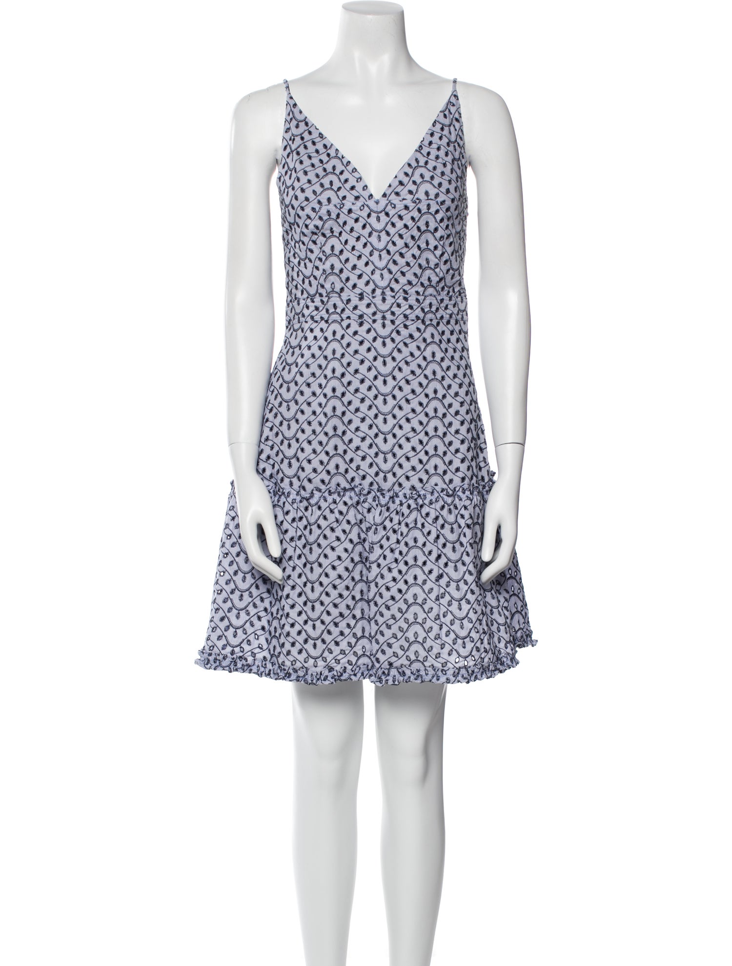 Derek Lam 10 Crosby Printed Mini Dress w/ Tags