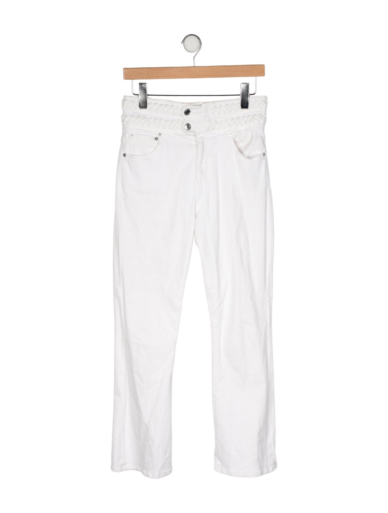 Derek Lam 10 Crosby High-Rise Straight Leg Jeans