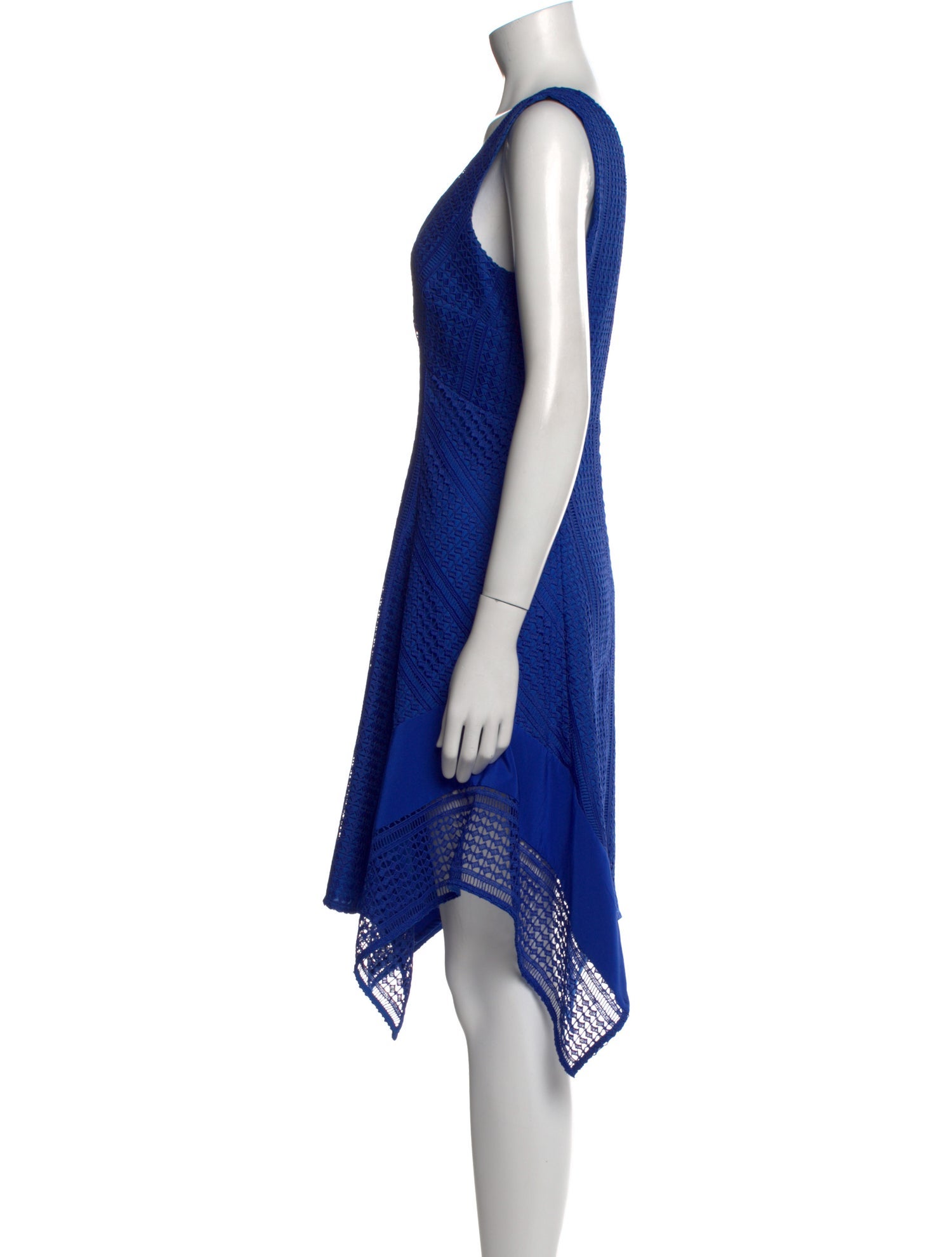 Derek Lam 10 Crosby V-Neck Midi Length Dress