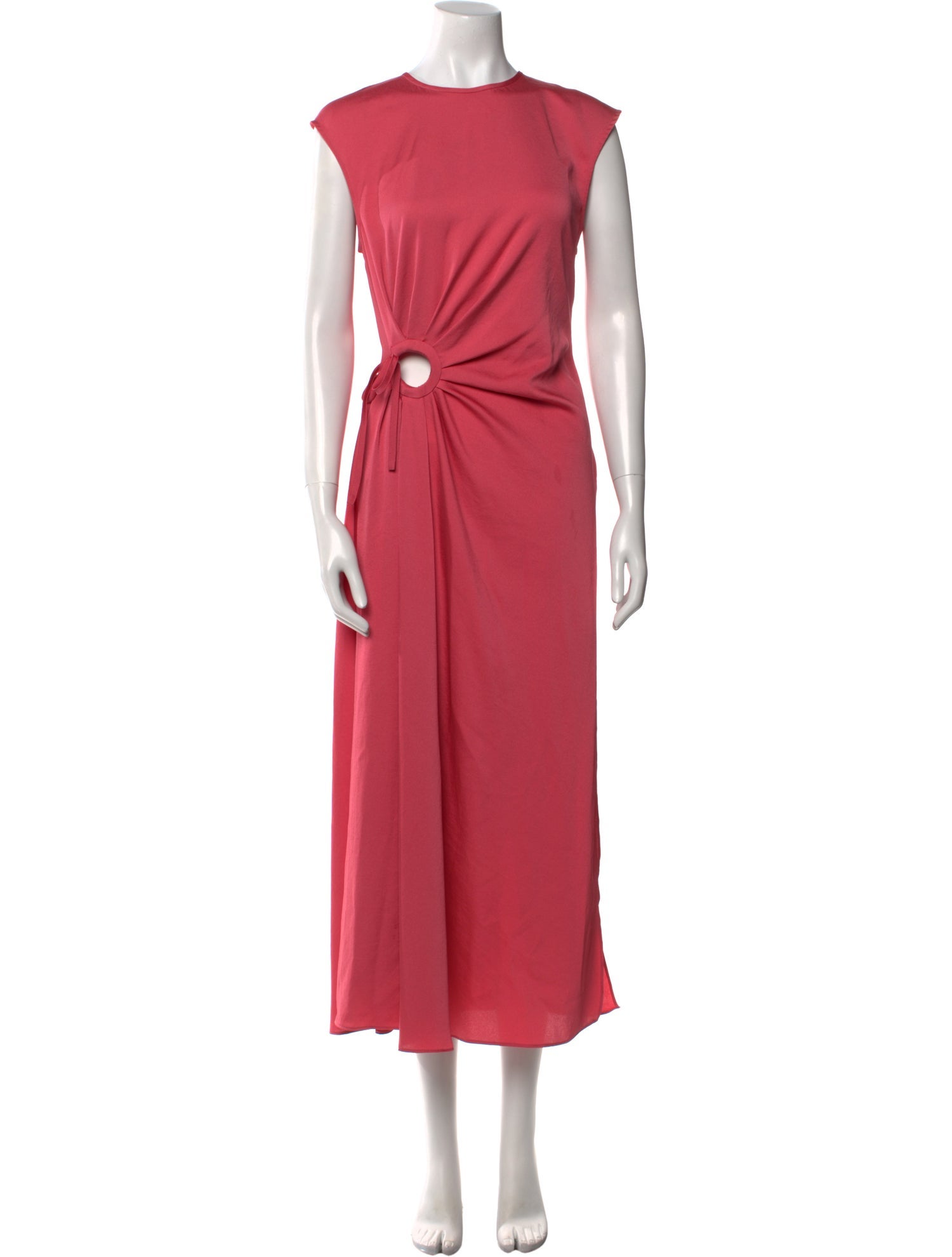 Derek Lam 10 Crosby Crew Neck Long Dress