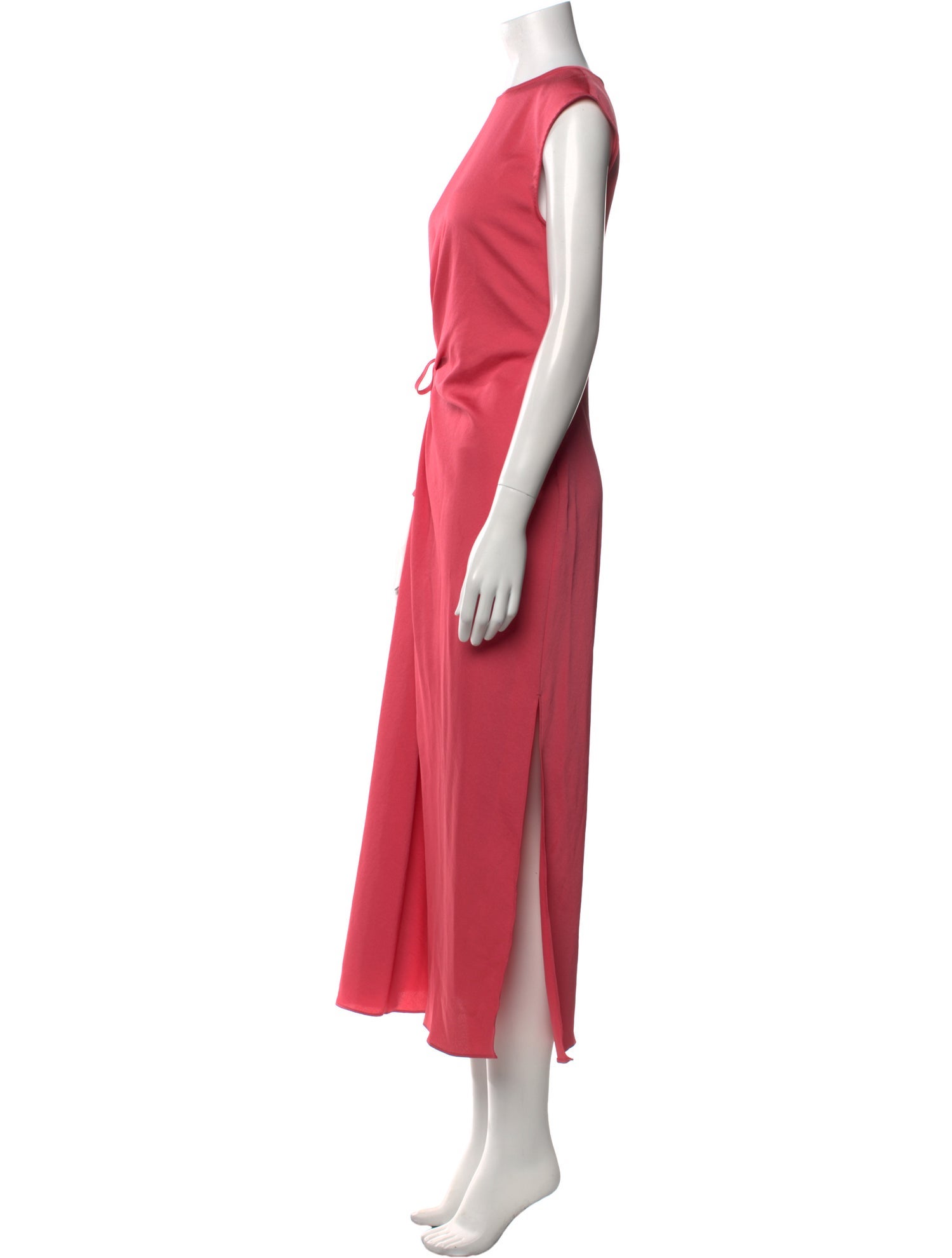 Derek Lam 10 Crosby Crew Neck Long Dress