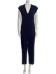 Derek Lam 10 Crosby Plunge Neckline Jumpsuit