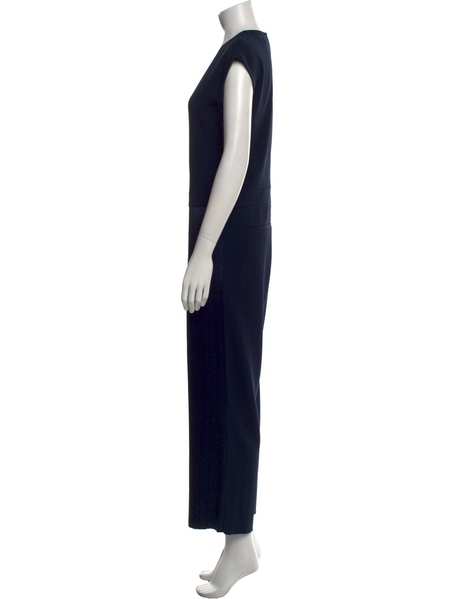 Derek Lam 10 Crosby Plunge Neckline Jumpsuit