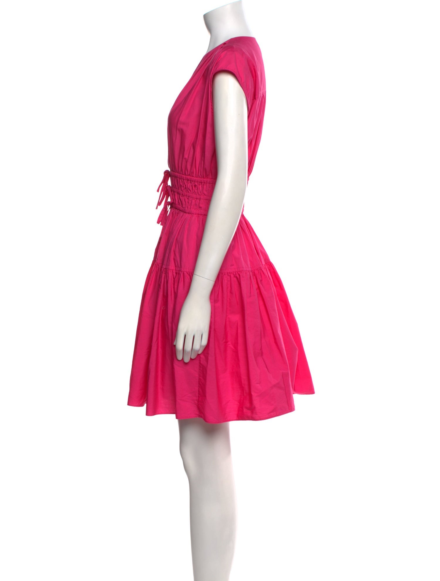 Derek Lam 10 Crosby V-Neck Mini Dress