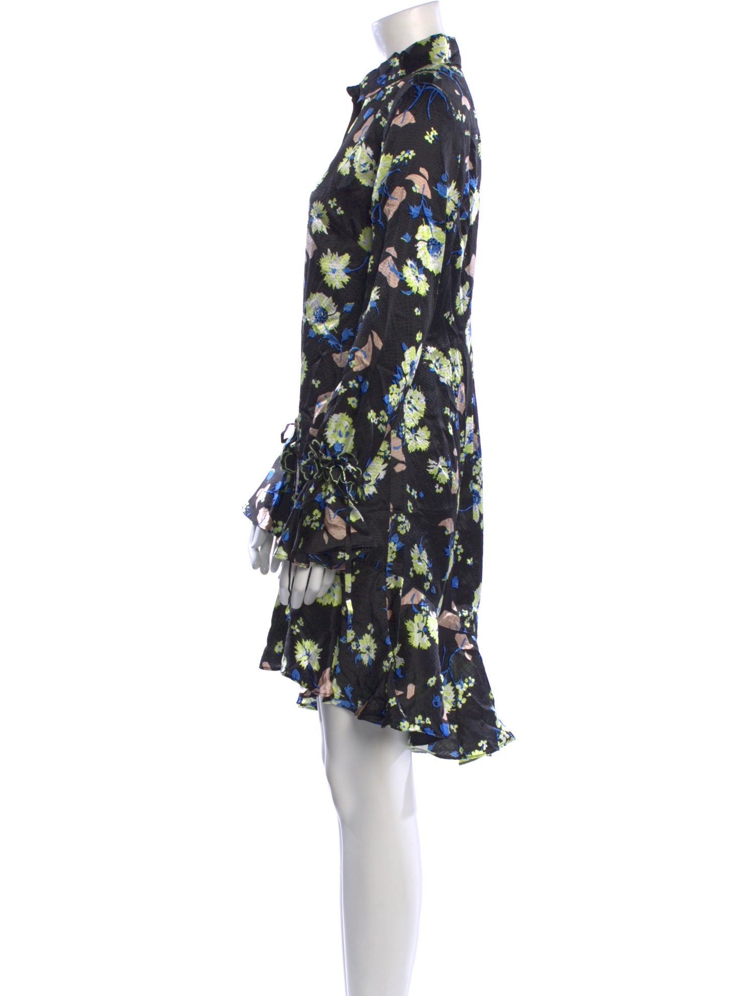 Derek Lam 10 Crosby Silk Mini Dress