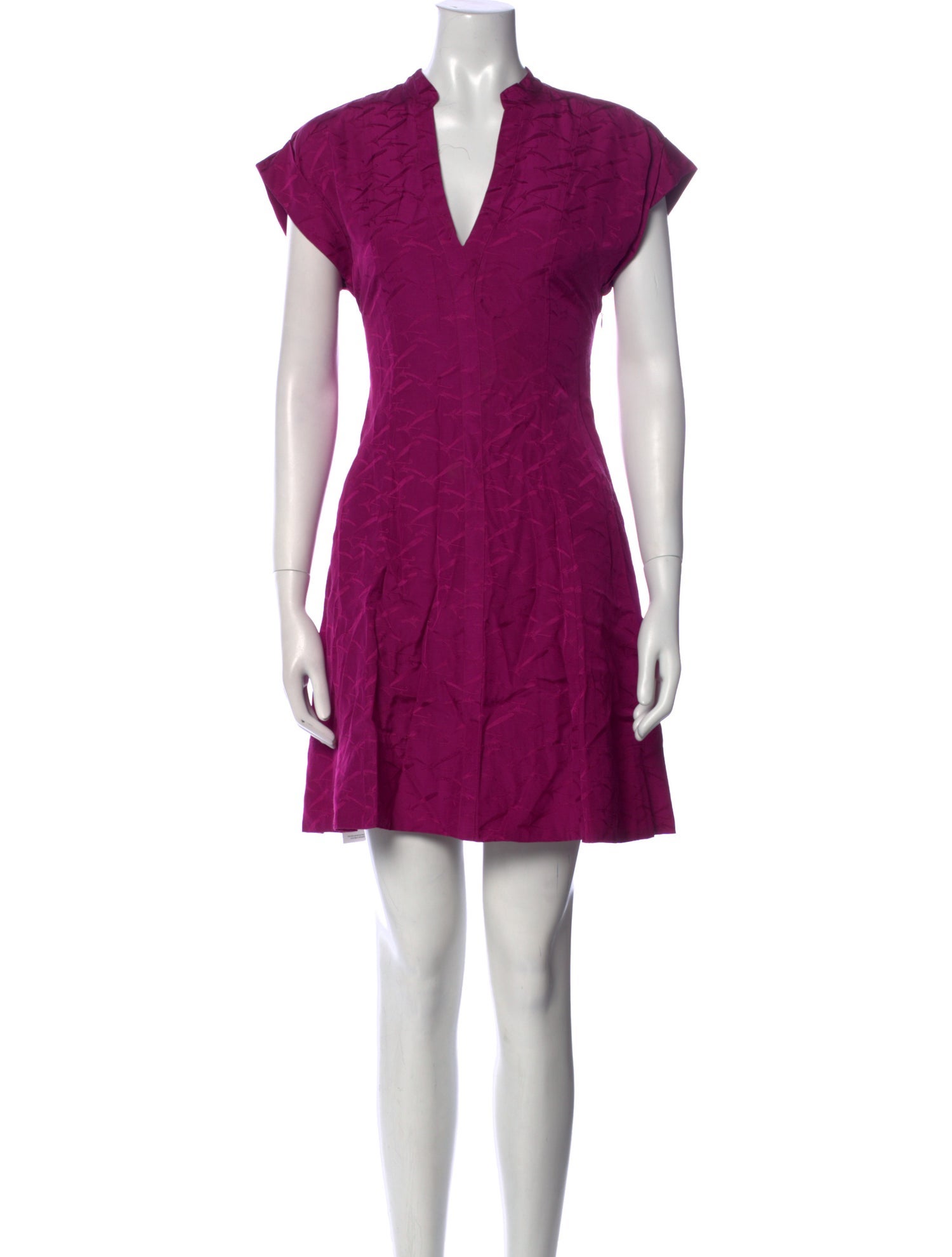 Derek Lam 10 Crosby V-Neck Mini Dress